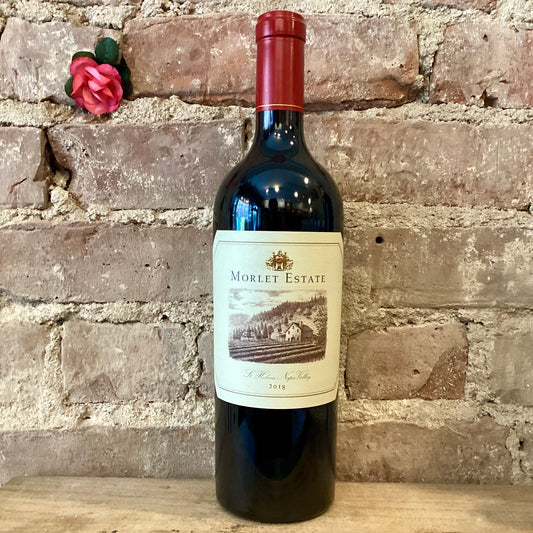 Morlet Estate St Helena Napa Valley 2018