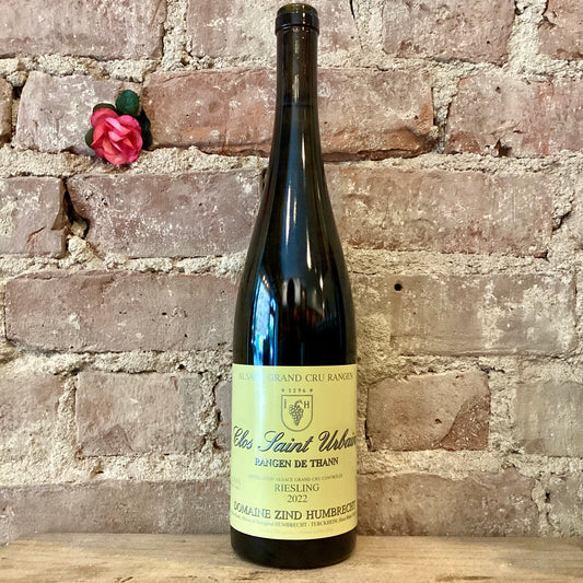 Domaine Zind-Humbrecht Riesling Grand Cru Clos Saint-Urbain Rangen de Thann 2022