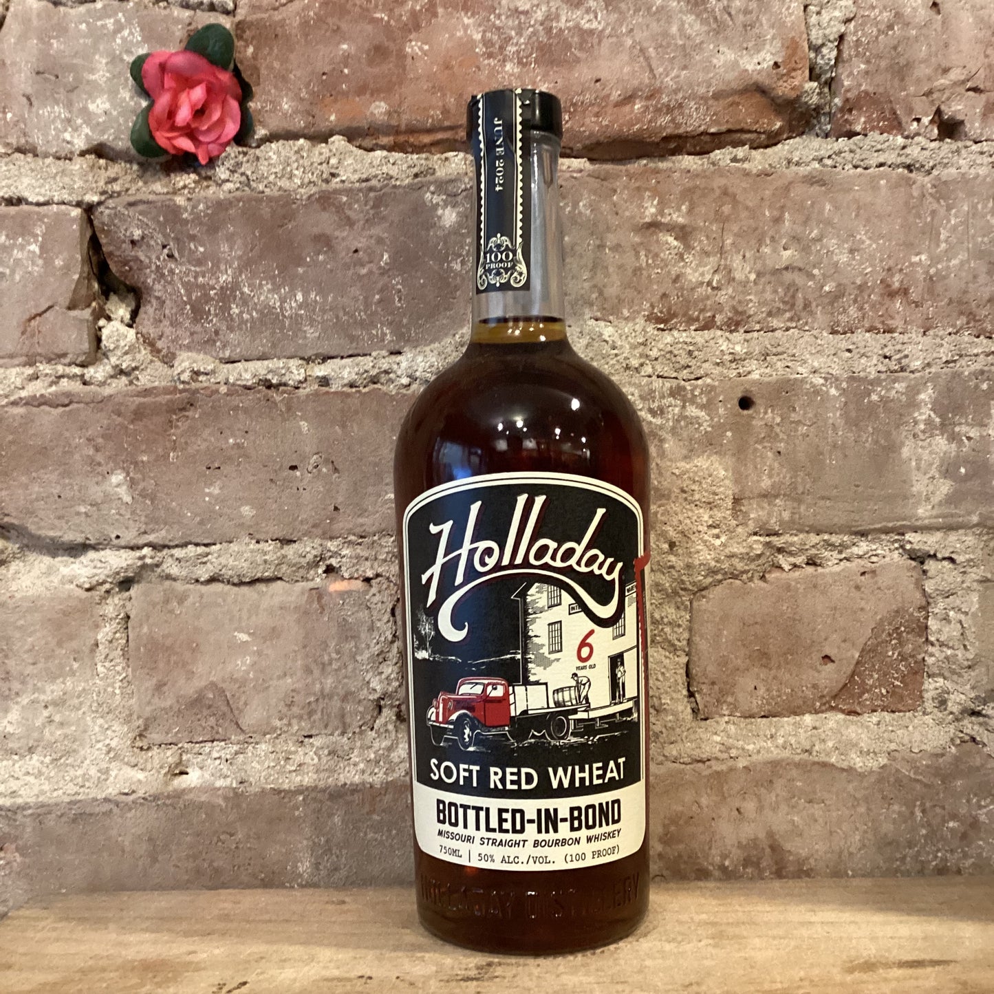 Ben Holladay 6 Year Soft Red Wheat Bottled-in-Bond Bourbon 750ml