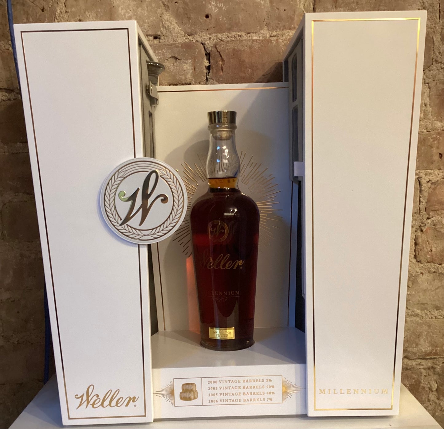 W. L. Weller Millennium Edition Bourbon Whiskey 750ml