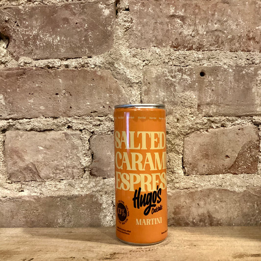 Hugo's Cocktails Salted Caramel Espresso 250mL can