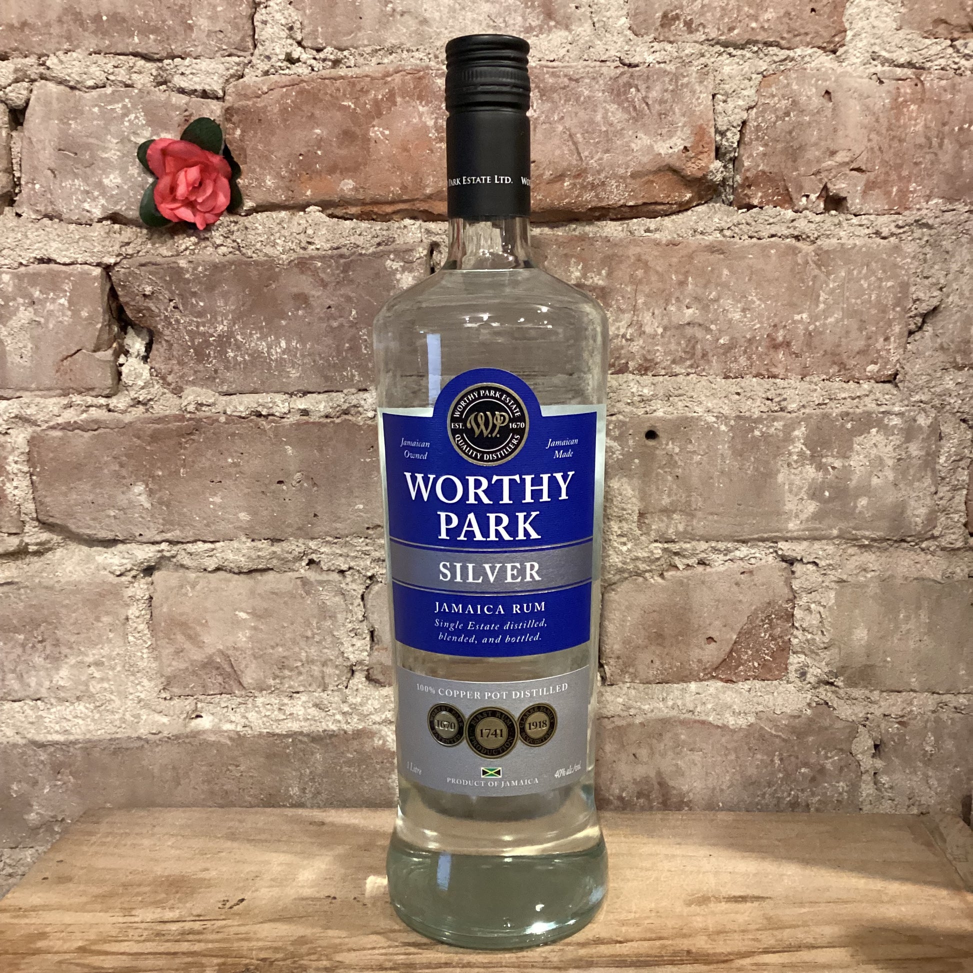 Worthy Park Silver Jamaican Rum 1L