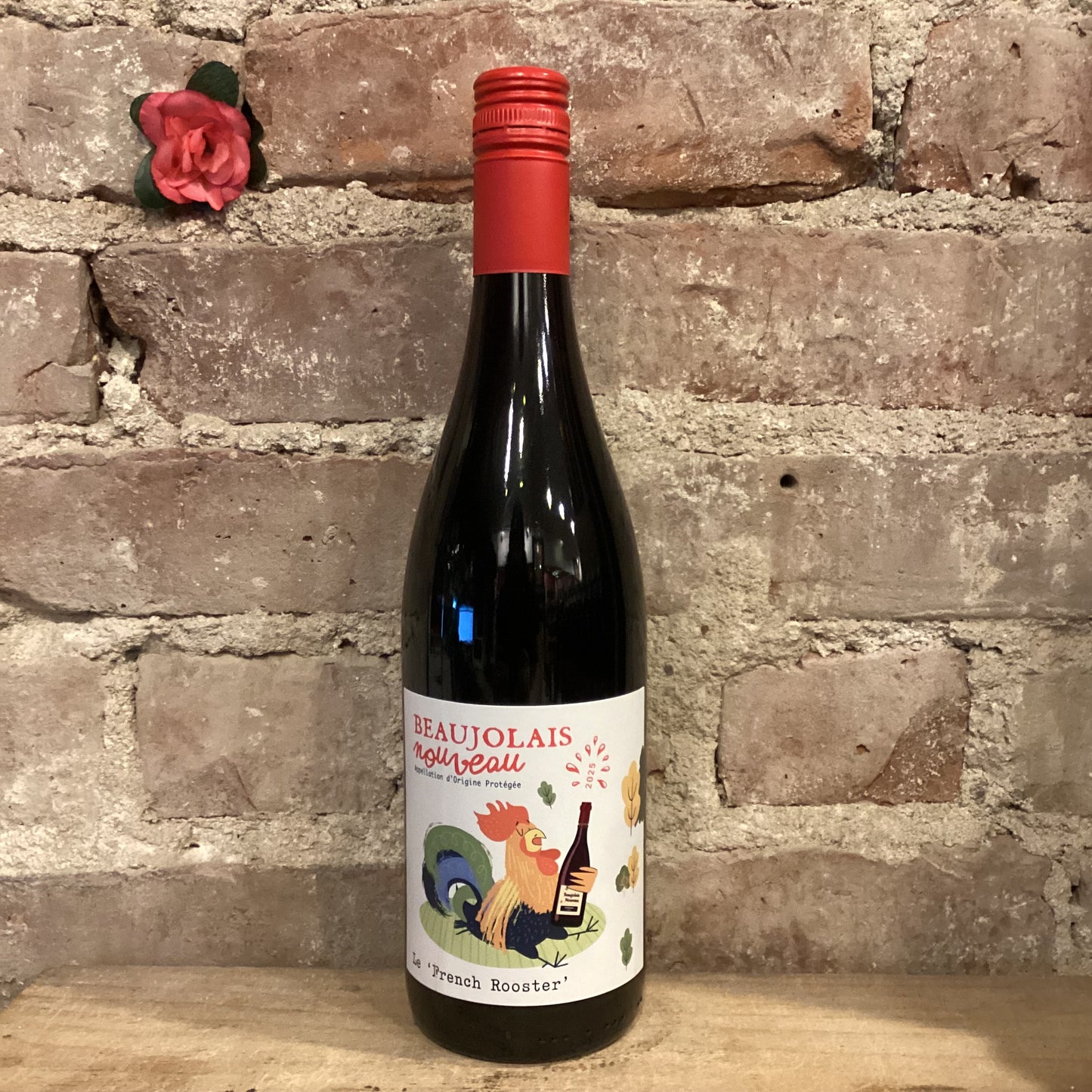 Le French Rooster Beaujolais Nouveau 2025 750mL