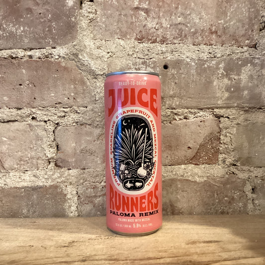 Juice Runners Premium Sparkling Grapefruit & Mezcal Paloma Remix 12oz can