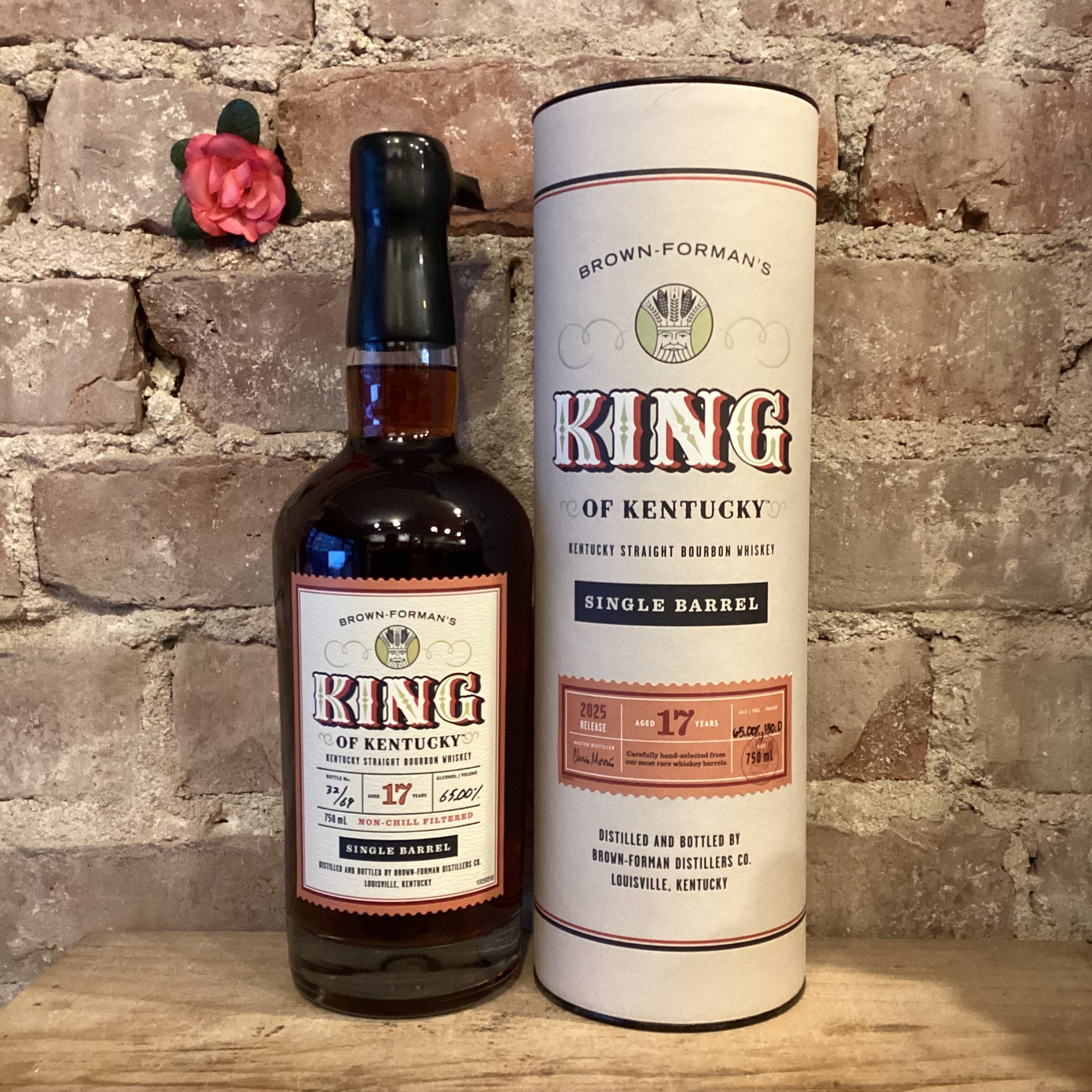 King Of Kentucky 17 Year Old Bourbon 2025 Release Single Barrel 130 Proof 750ml