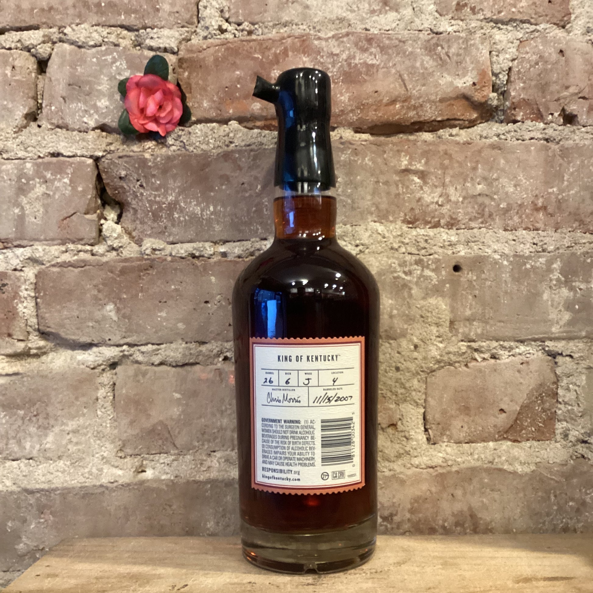 King Of Kentucky 17 Year Old Bourbon 2025 Release Single Barrel 130 Proof 750ml