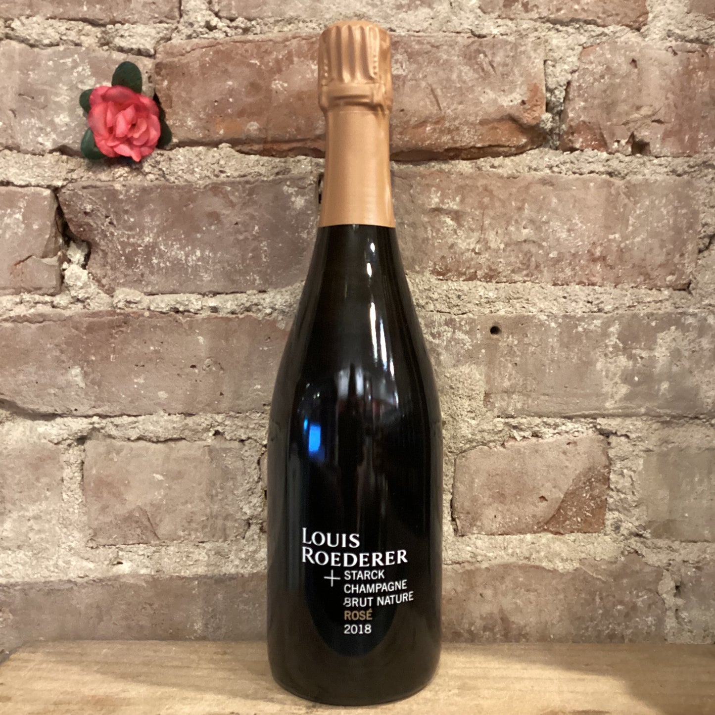 Louis Roederer Rose Champagne et Philippe Starck Brut Nature 2018 750ml