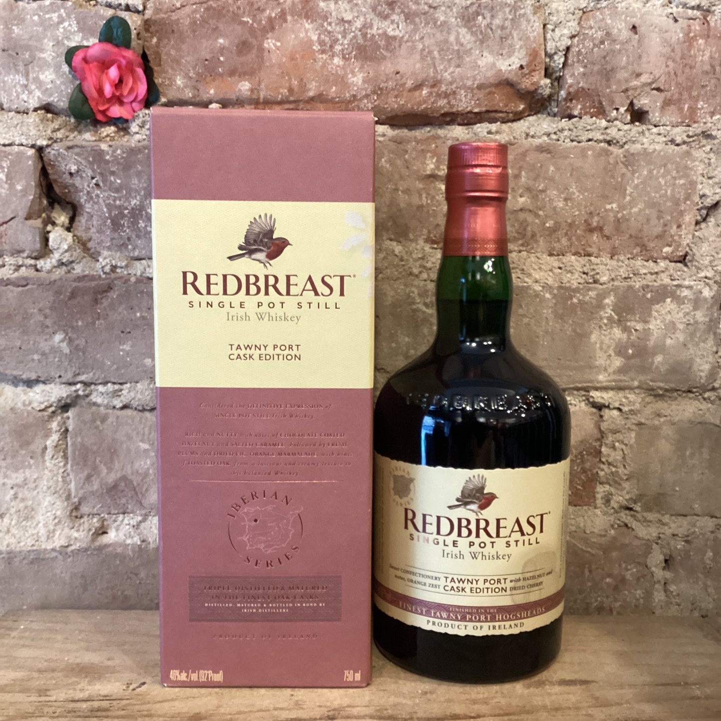 Redbreast Iberian Series Tawny Port Cask Edition Single Pot Still Irish Whiskey 750mL