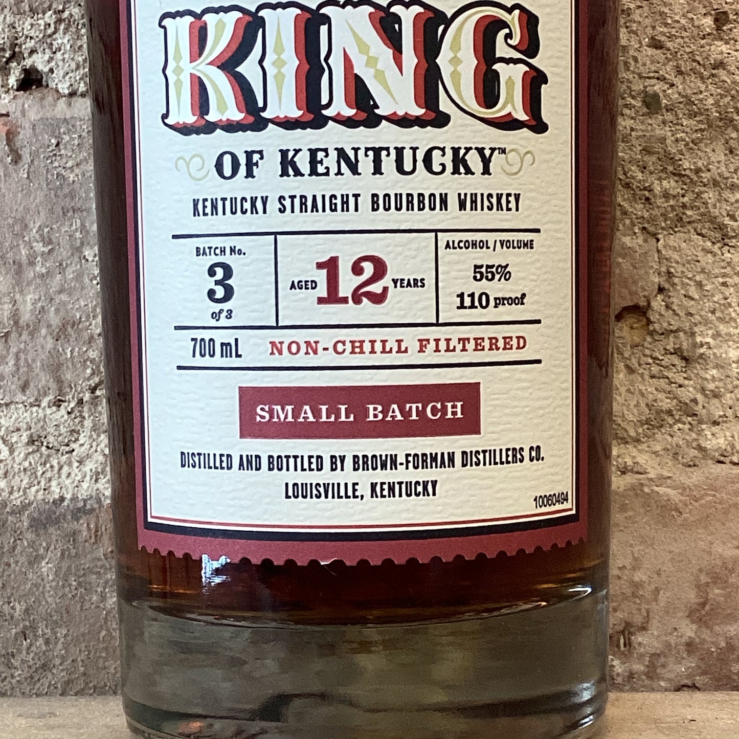 King Of Kentucky 12 Year Old Batch 3