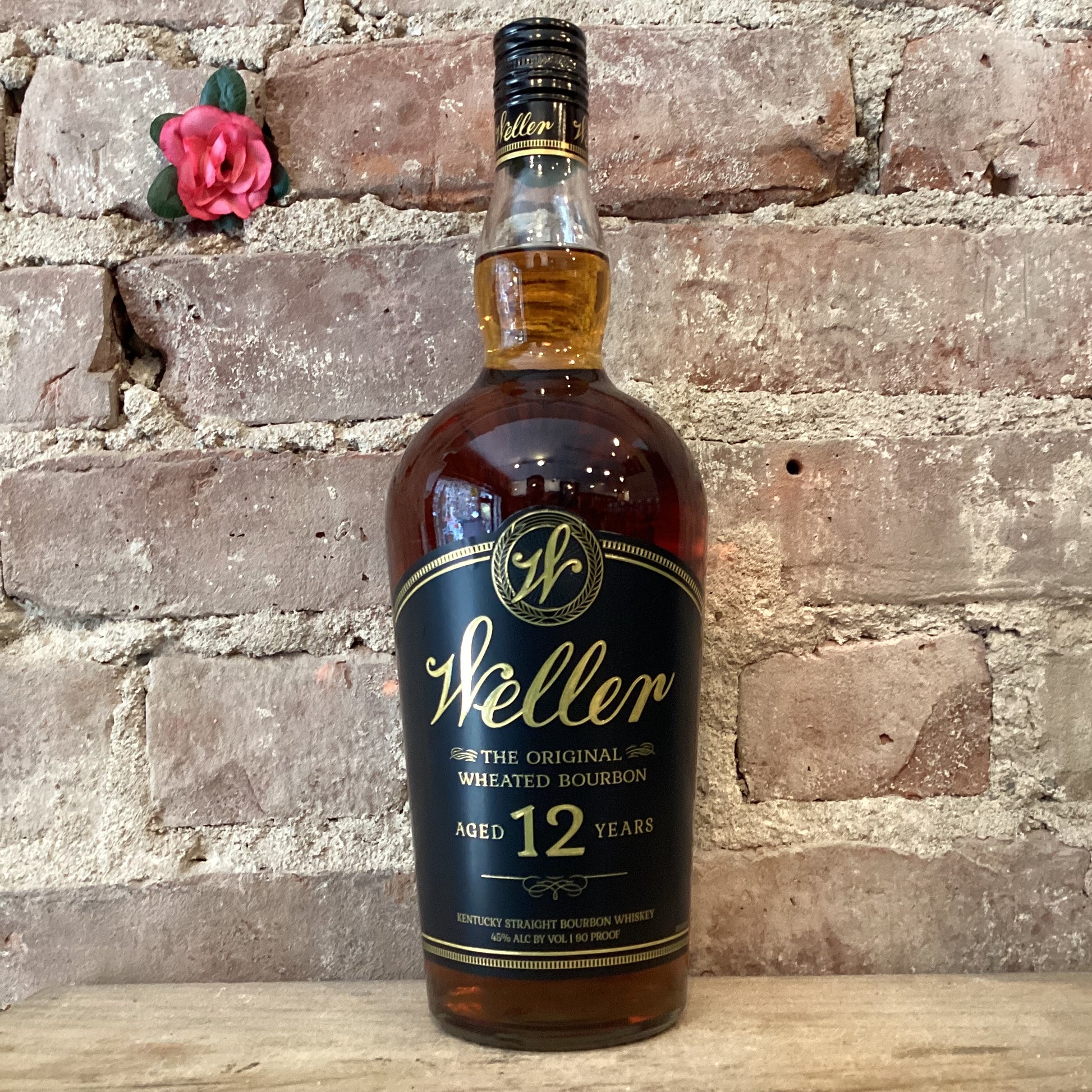 W. L. Weller 12 Year Old Kentucky Straight Wheated Bourbon Whiskey 1L