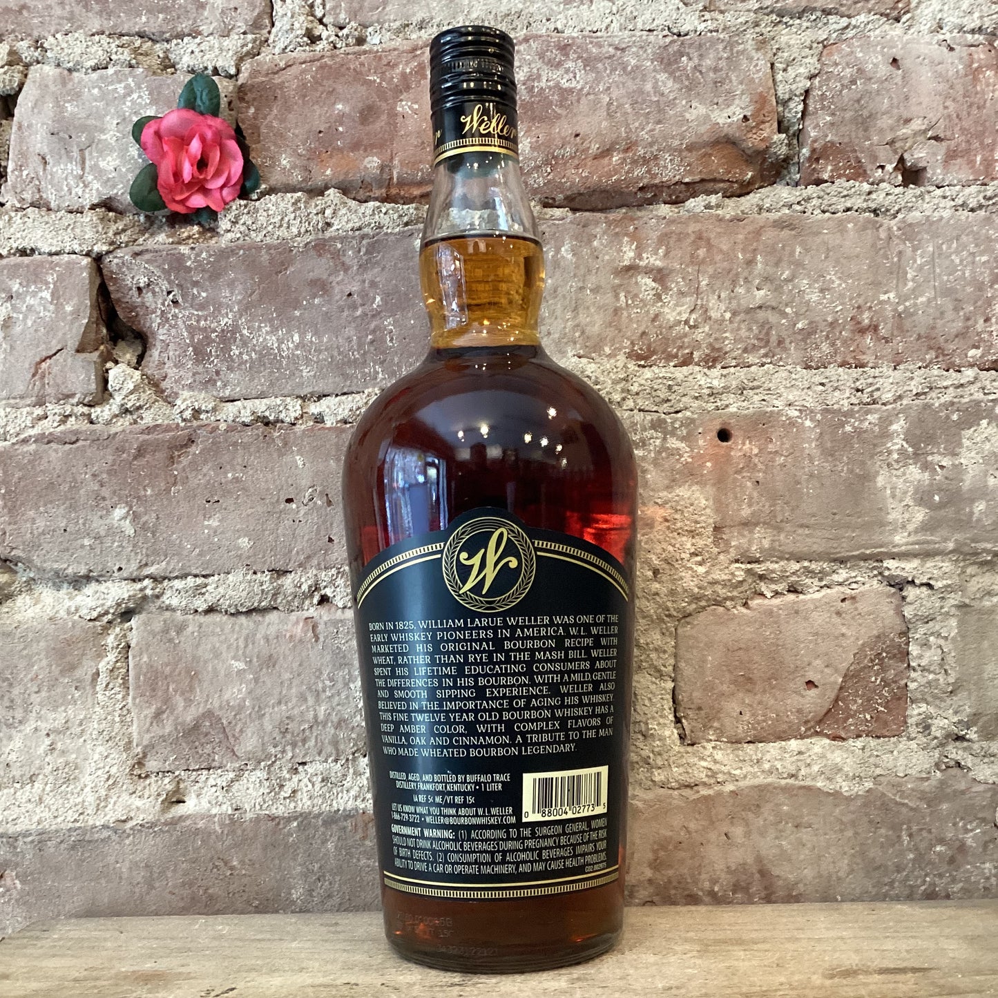 W. L. Weller 12 Year Old Kentucky Straight Wheated Bourbon Whiskey 1L