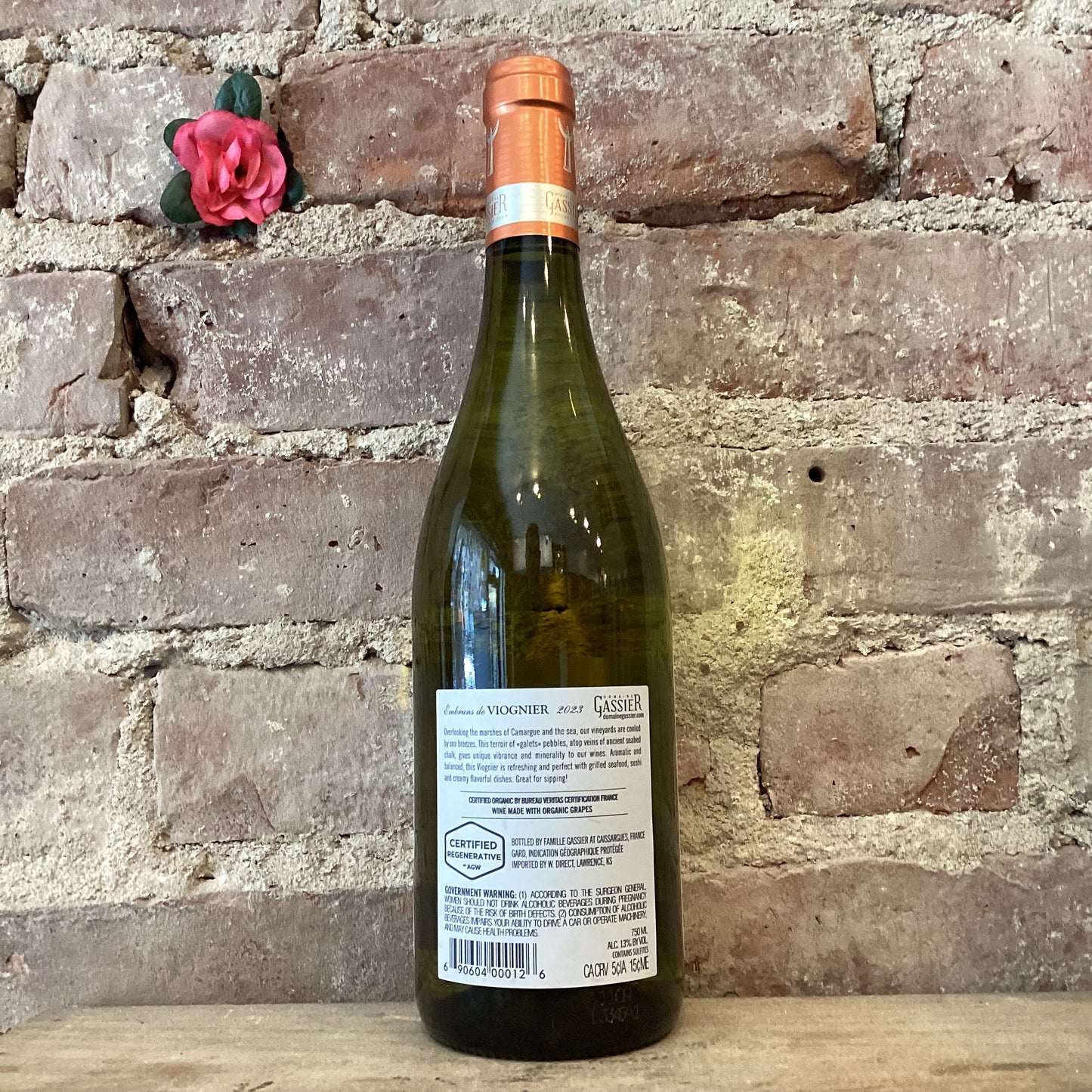 Domaine Gassier 'Embruns de Viognier' Viognier 2023 750mL