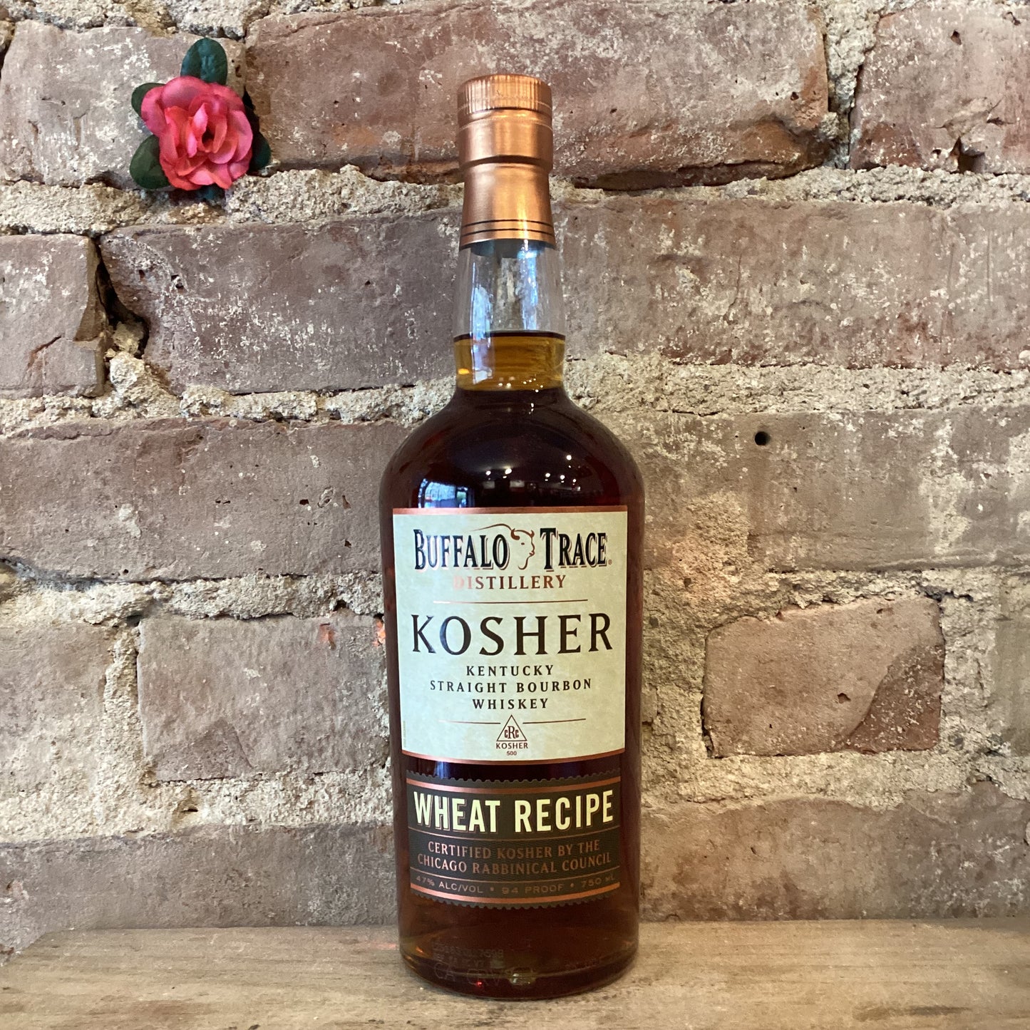 Buffalo Trace Kosher Bourbon Wheat Recipe Whiskey 750ml
