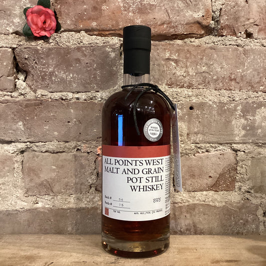 All Points West Malt and Grain Pot Still Whiskey 750mL