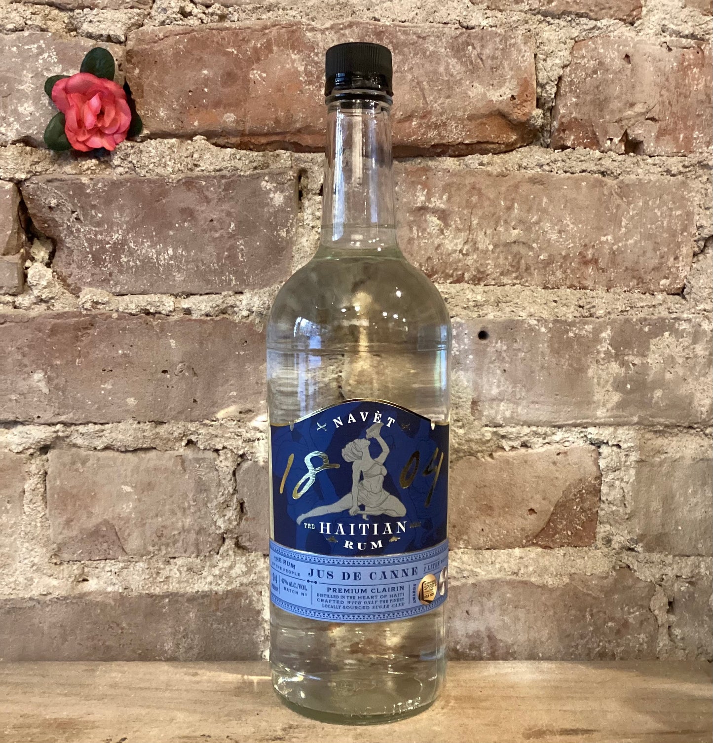Navet 1804 Premium Clairin Jus De Canne Haitian Rum 1L