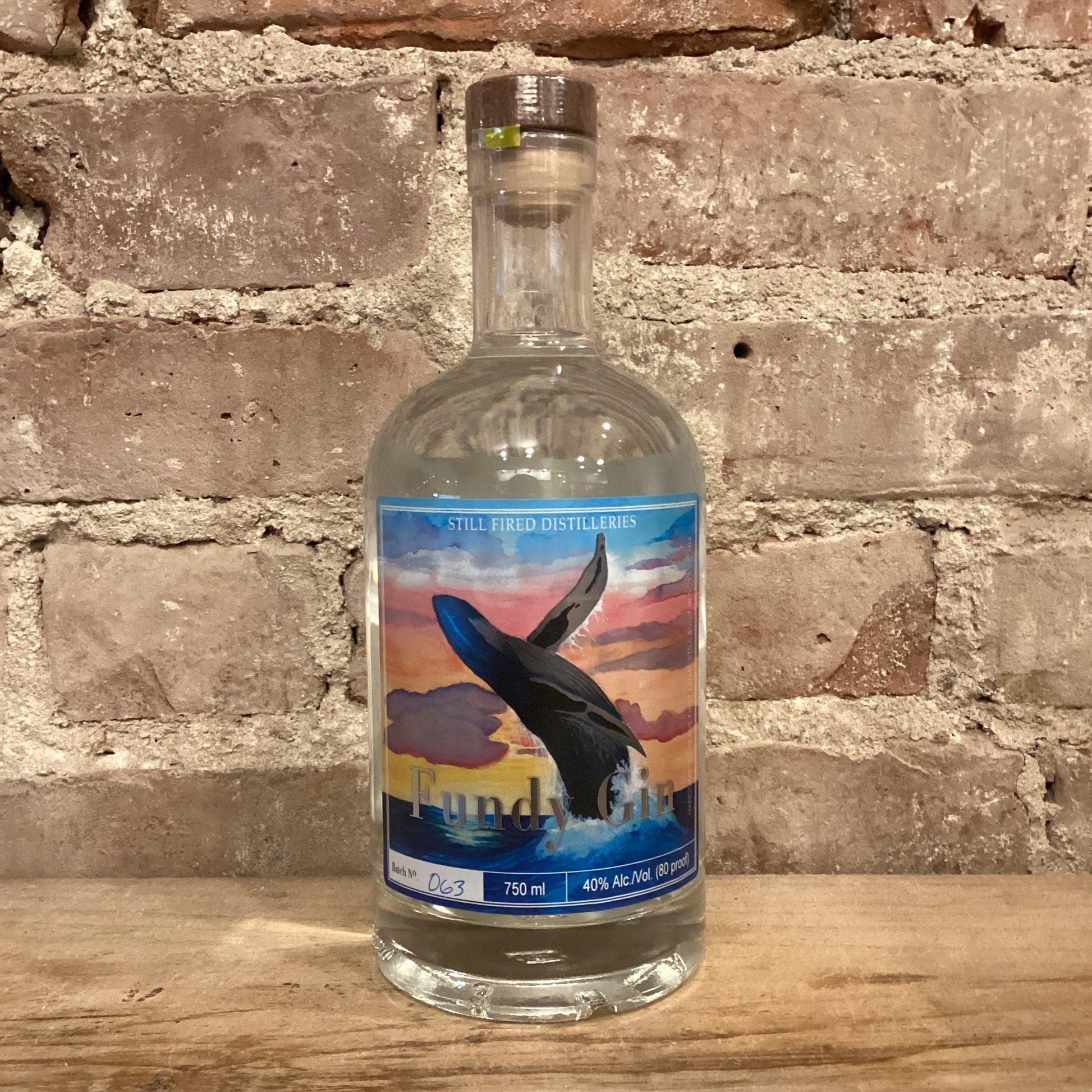Still Fired Distilleries Fundy Gin 750ml