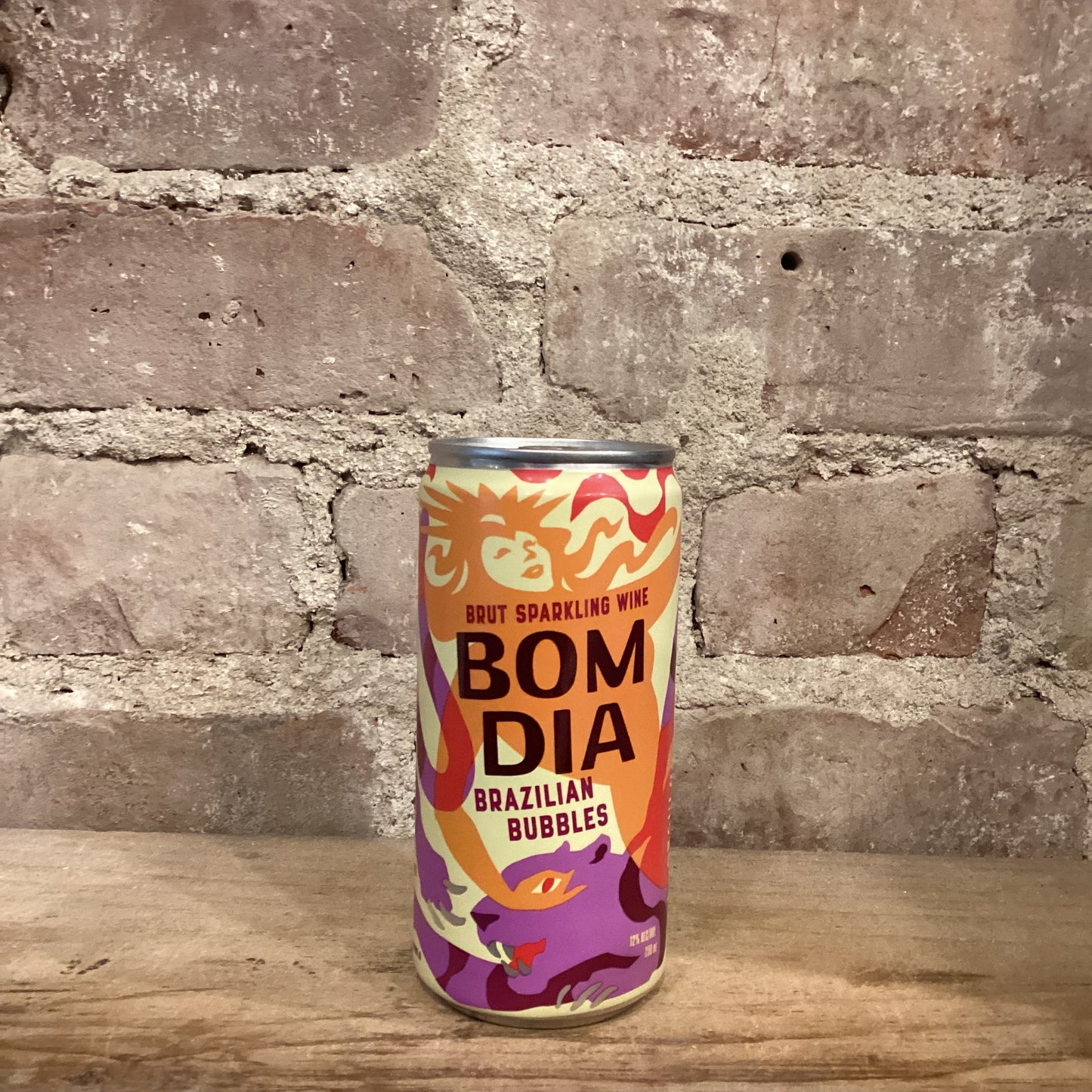 Bom Dia Brazilian Bubbles Brut Sparkling Wine 250ml Can