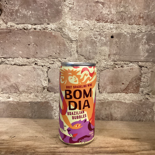 Bom Dia Brazilian Bubbles Brut Sparkling Wine 250ml Can