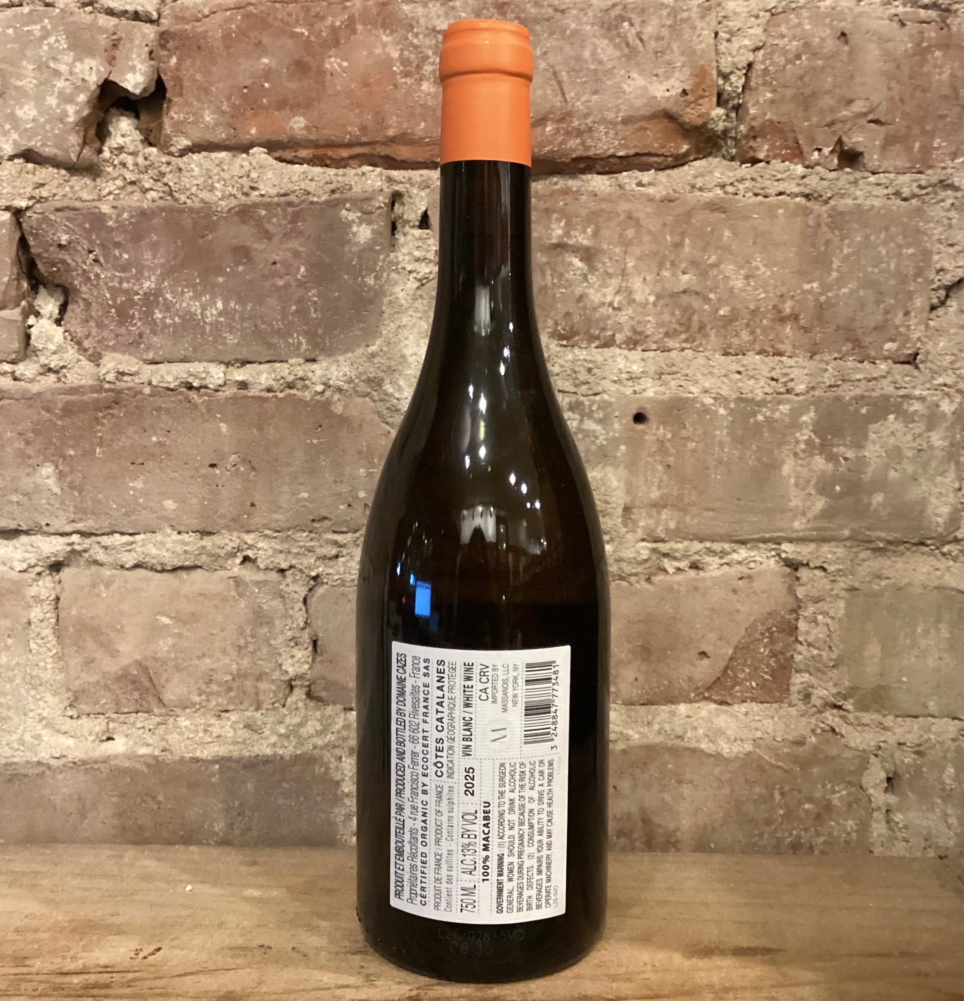 Domaine Cazes Macabeó Amber Wine 2024 750ml