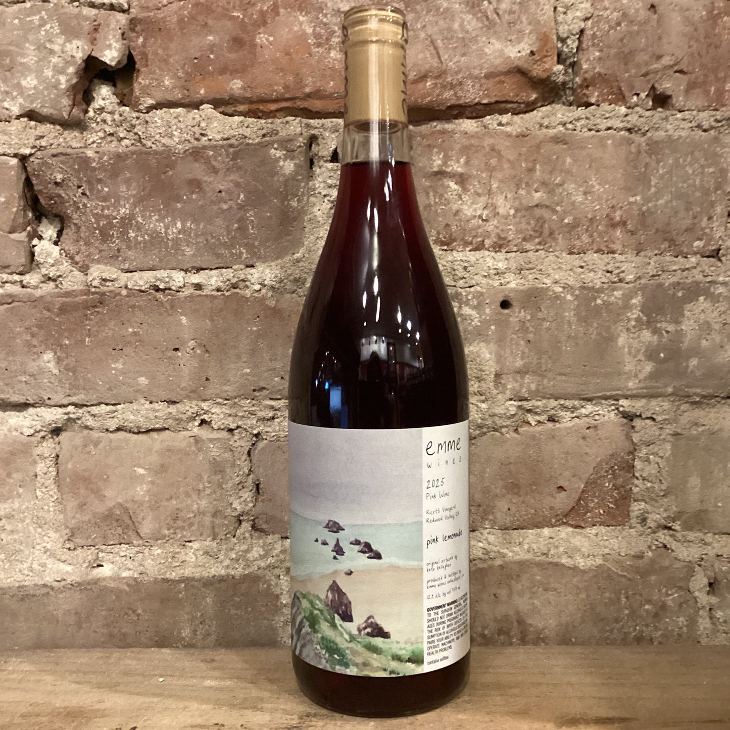 Emme Wines 'Pink Lemonade' Rose Ricetti Vineyard 2025 750ml