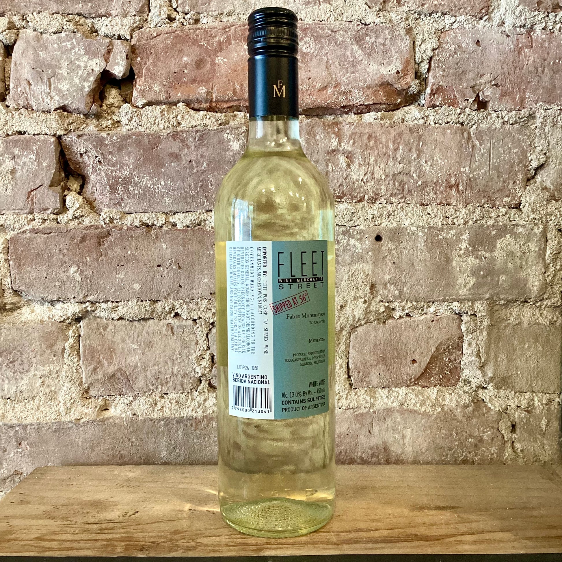 Fabre Montmayou Torrontes Mendoza 2025 750mL