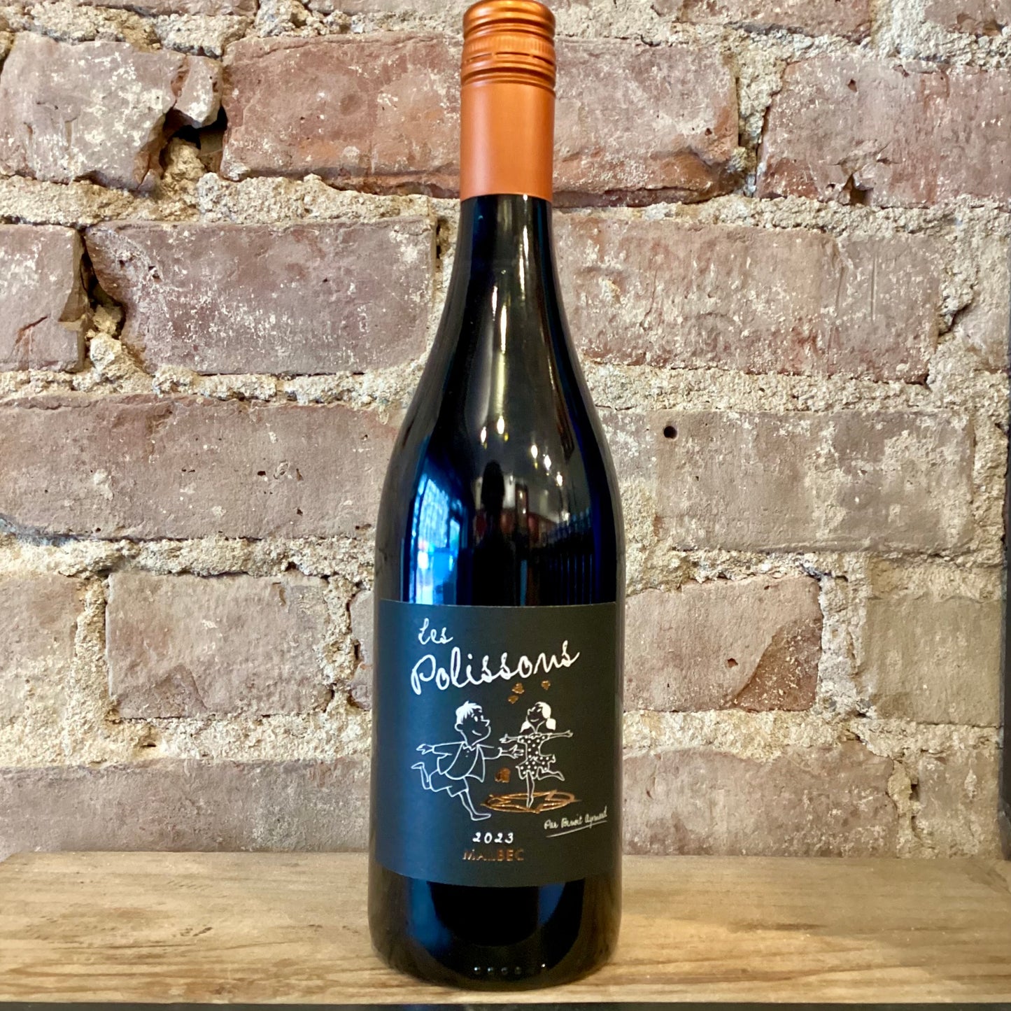 Clos d'Audhuy Cahors Malbec Les Polissons 2023 750mL