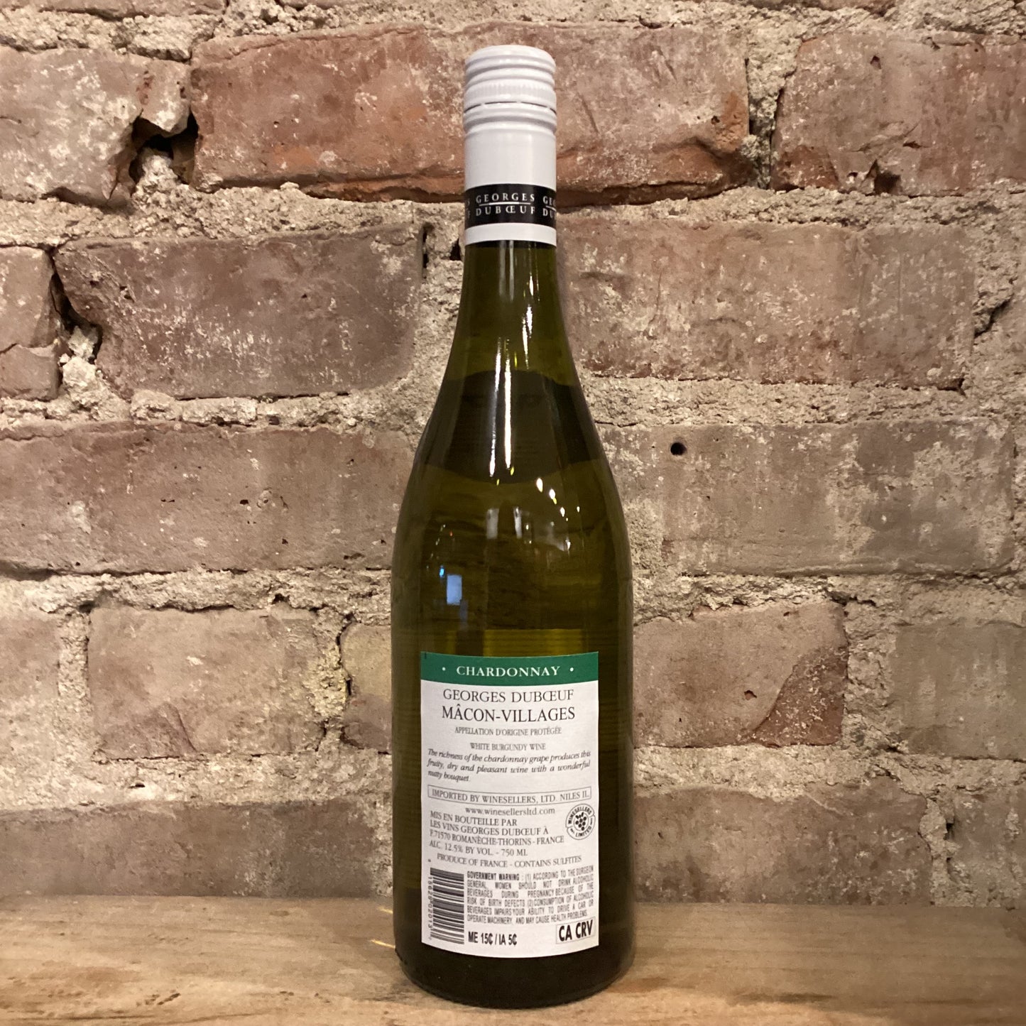 Georges Duboeuf 'Flower Label' Macon-Villages 2023 750mL