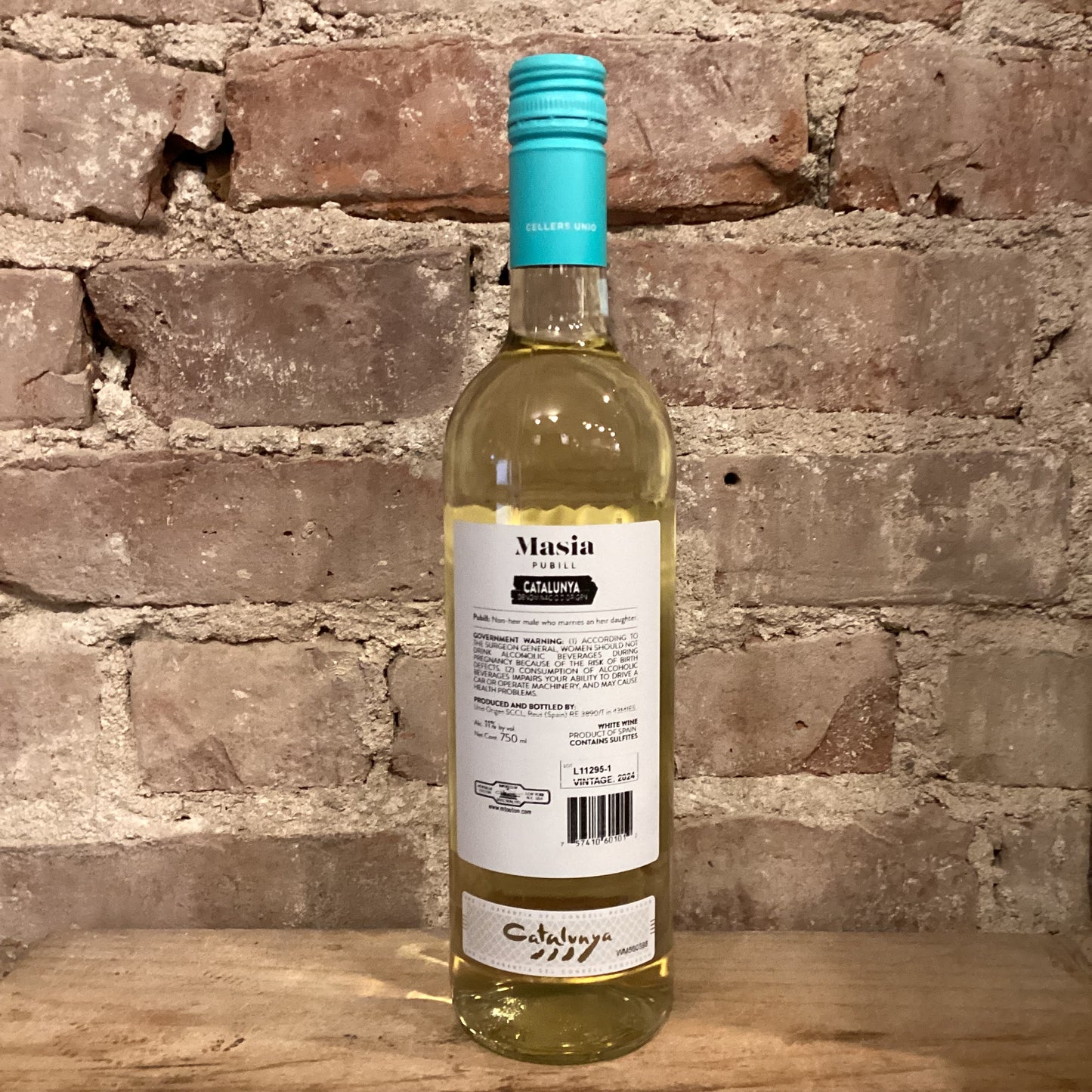 Masia Pubill Catalunya Tradició Macabeo 2024 750mL