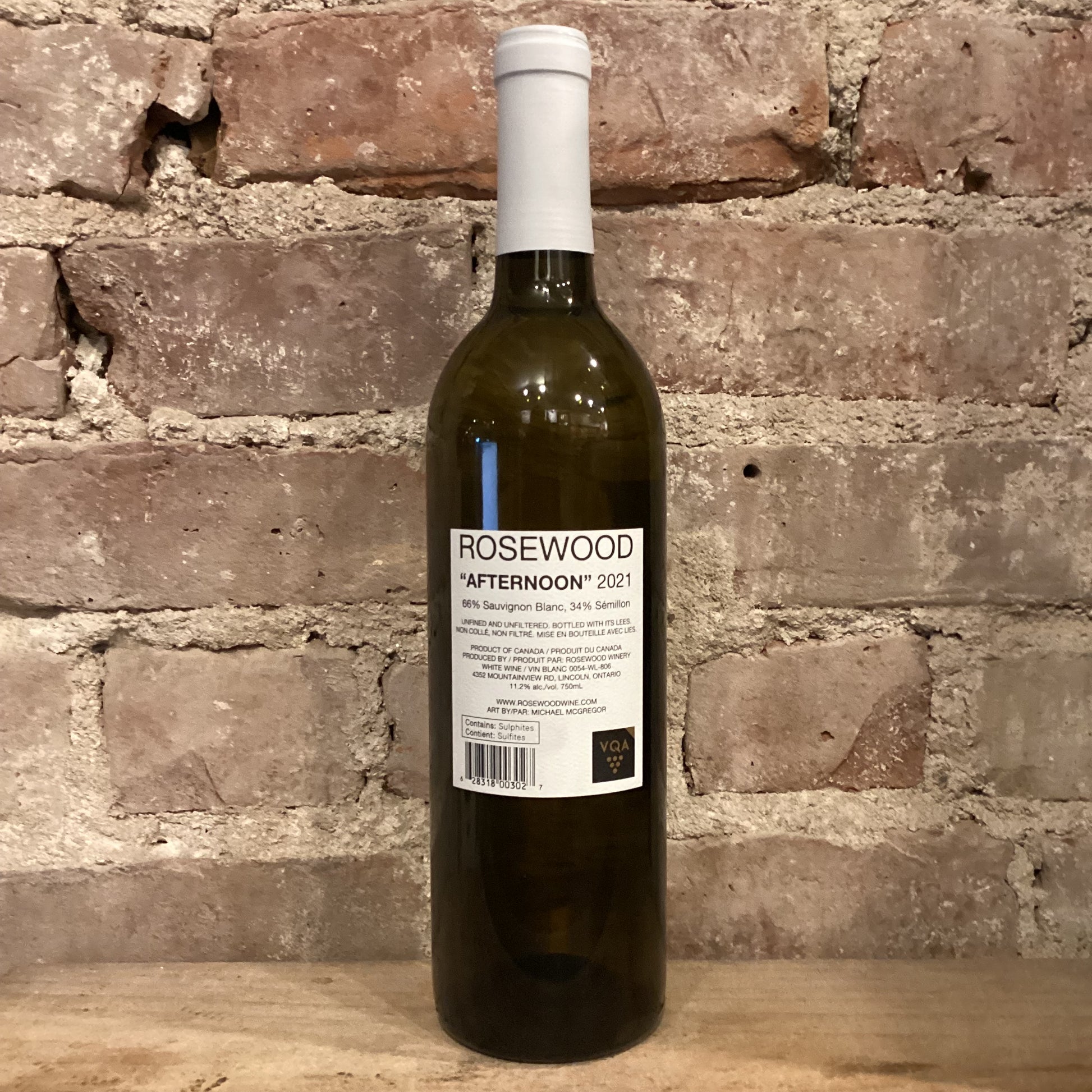 Rosewood Winery Afternoon Niagara Peninsula 2021 750mL