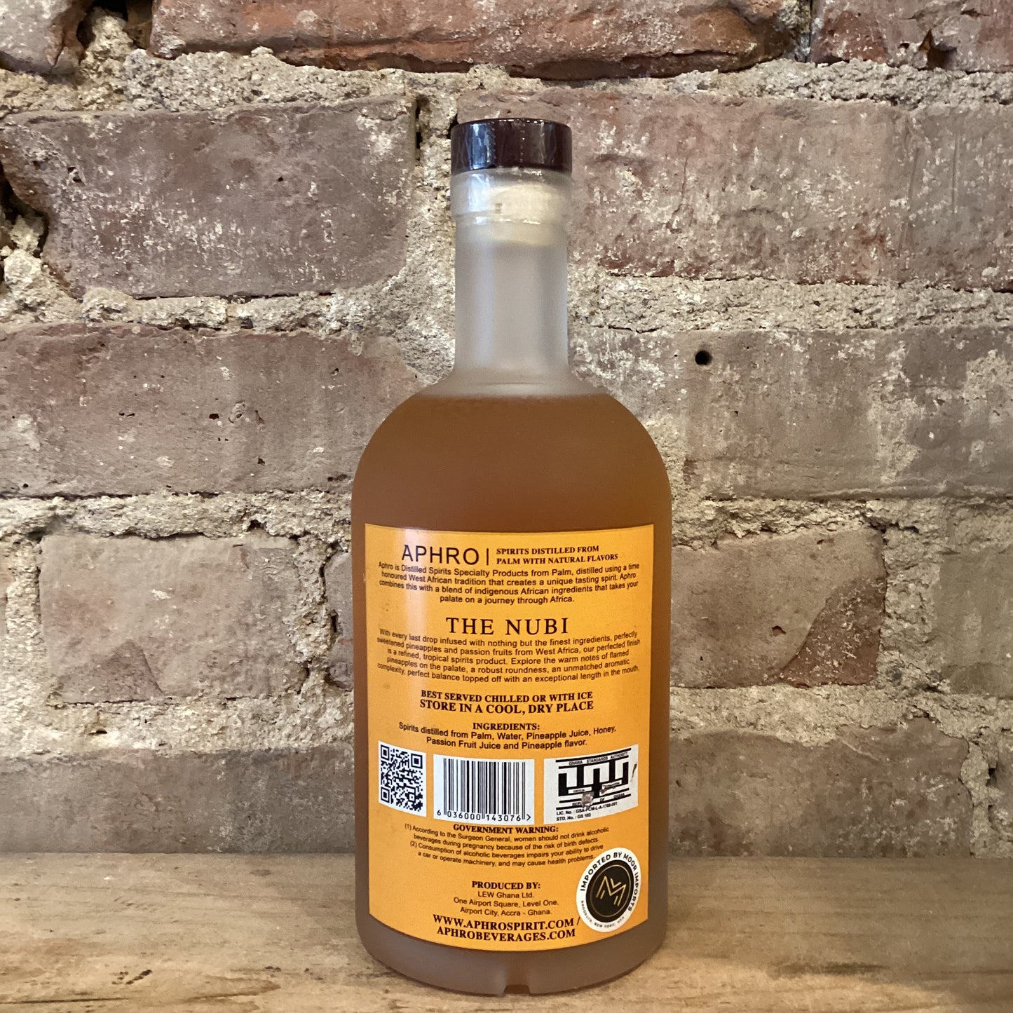 Aphro Palm Spirit 'The Nubi' 750mL
