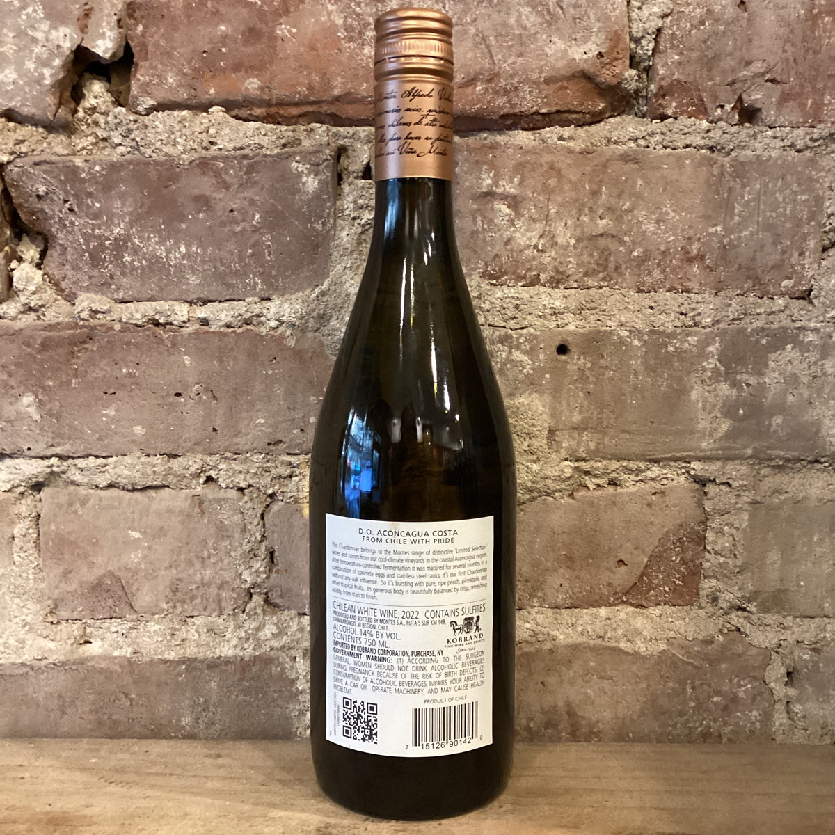 Montes Wines Alpha Series Unoaked Chardonnay 750ml