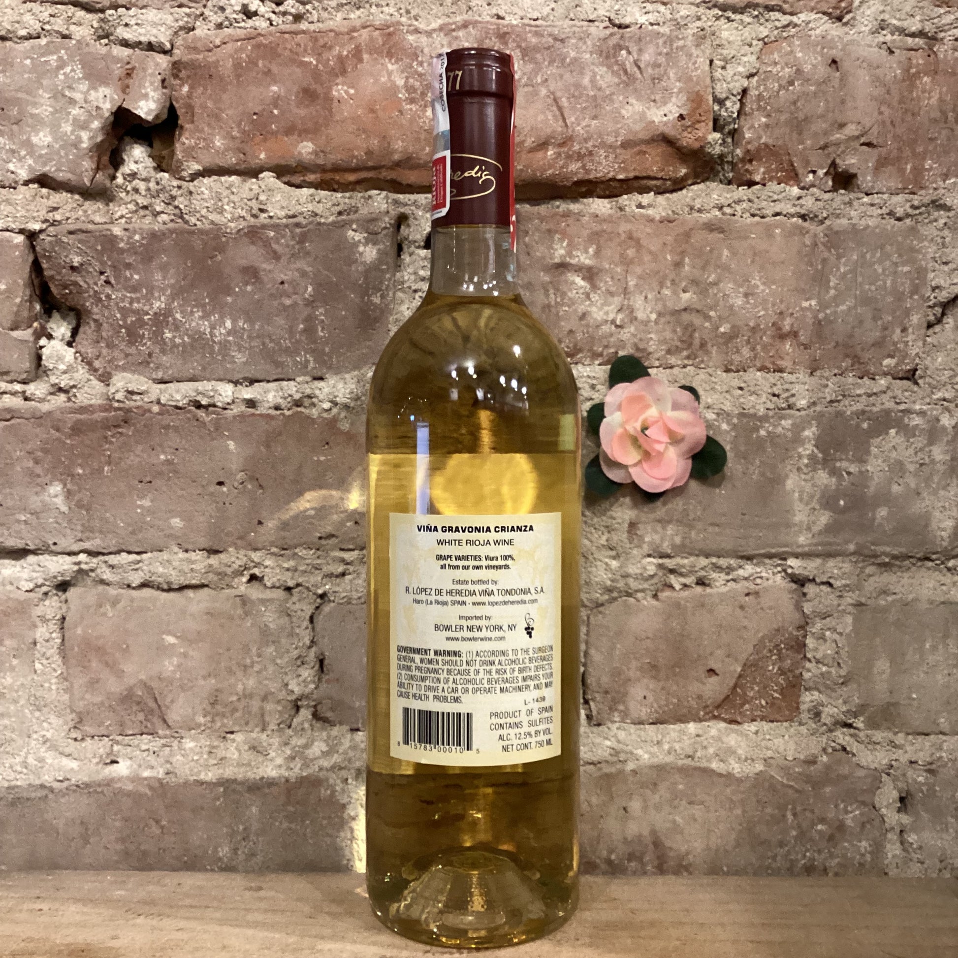 R. Lopez de Heredia Vina Gravonia Crianza Blanco 2017 750mL