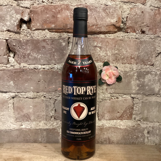 Old Commonwealth Distillery Red Top Rye Kentucky Straight Rye Whiskey 7yr 750mL