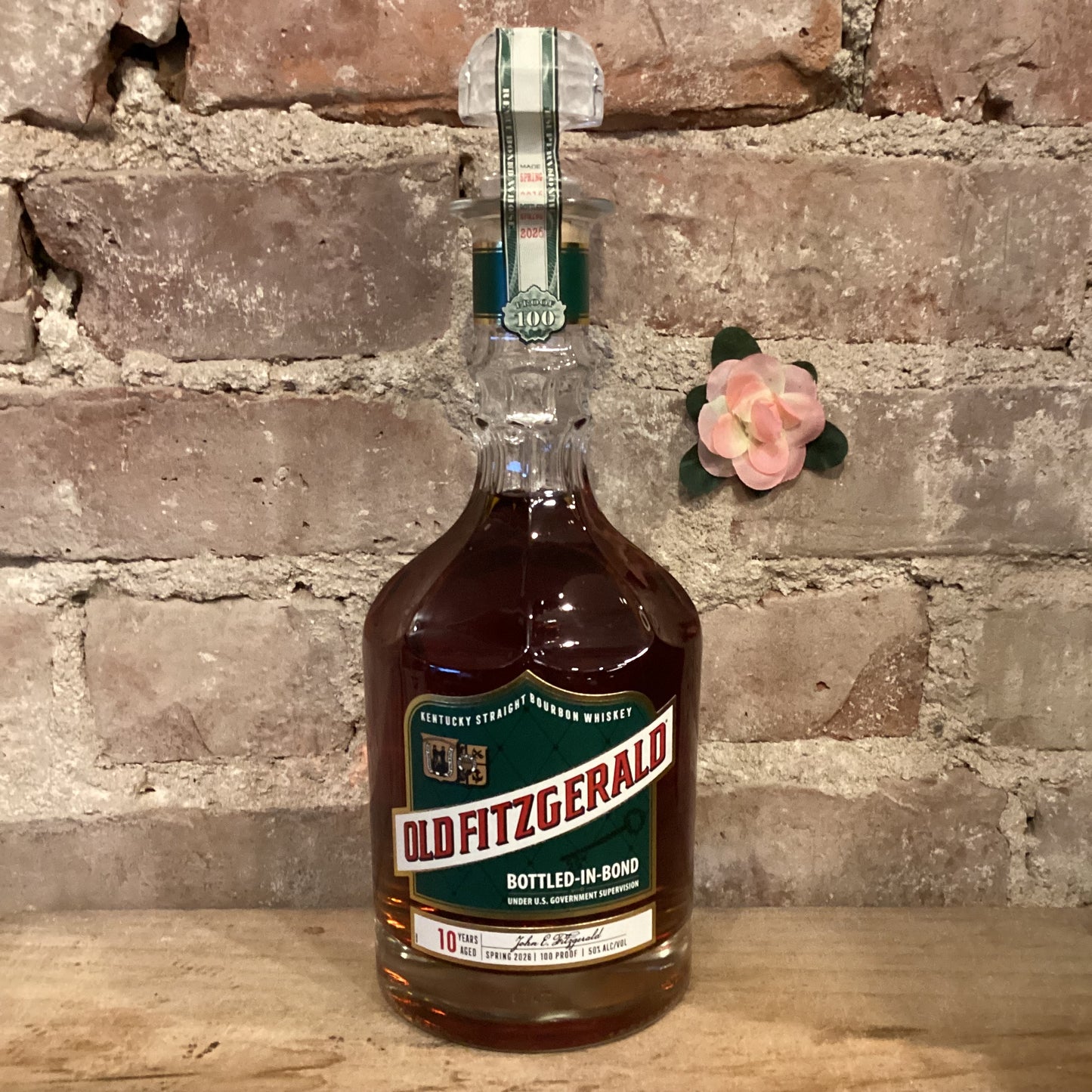 Old Fitzgerald Bottled in Bond 10 Year Old Bourbon Whiskey 750ml