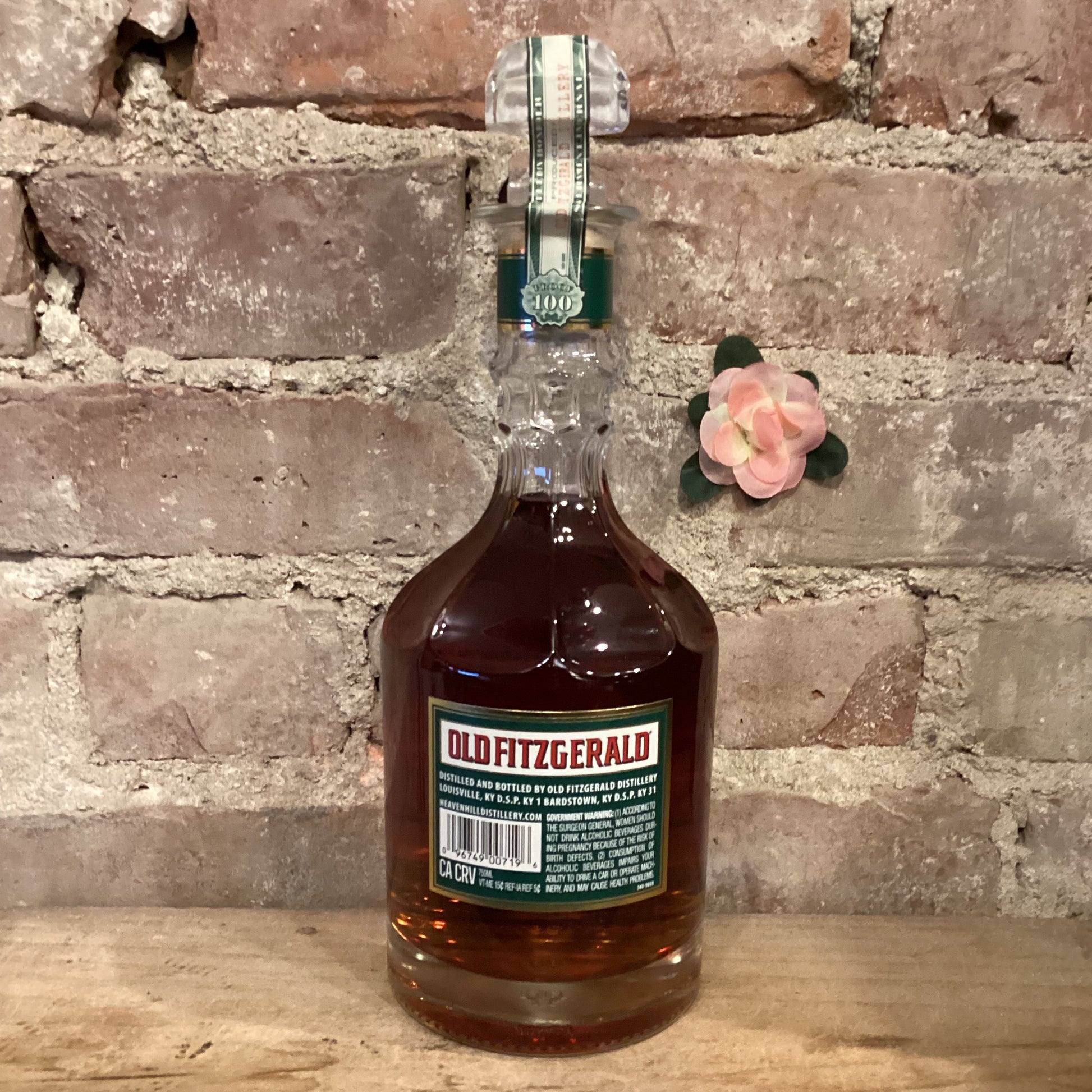 Old Fitzgerald Bottled in Bond 10 Year Old Bourbon Whiskey 750ml