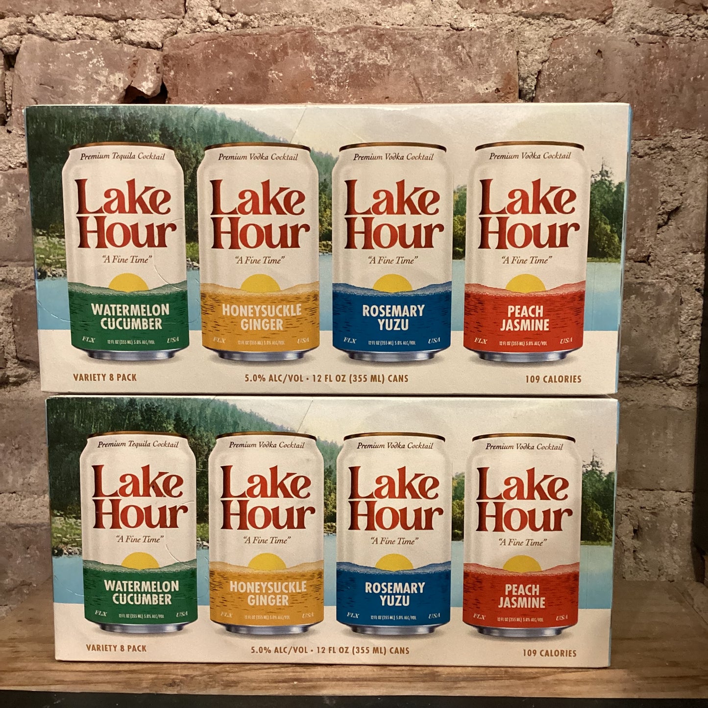 Lake Hour Seltzer Variety 8-Pack 355ml