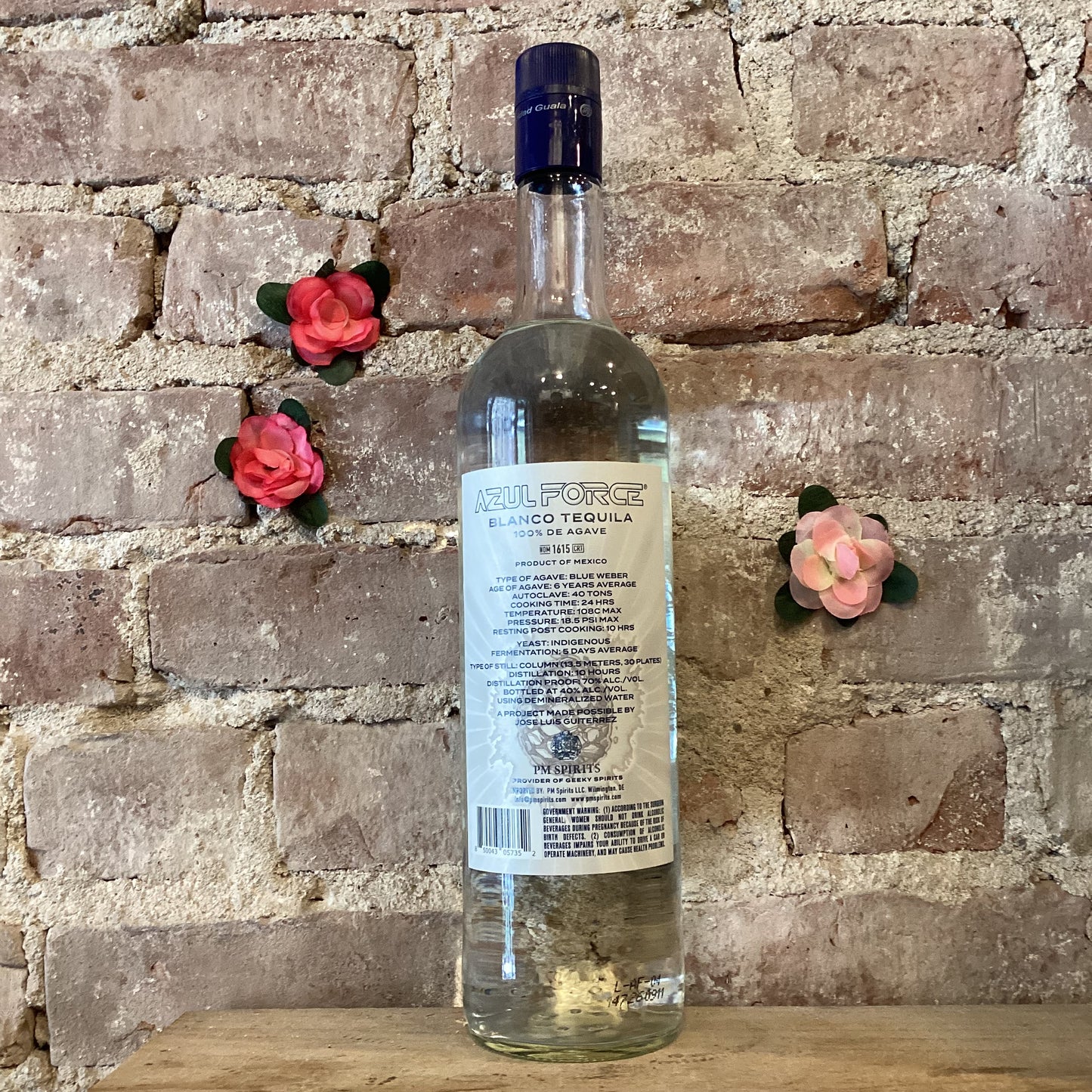 Azul Force Blanco Tequila 1L