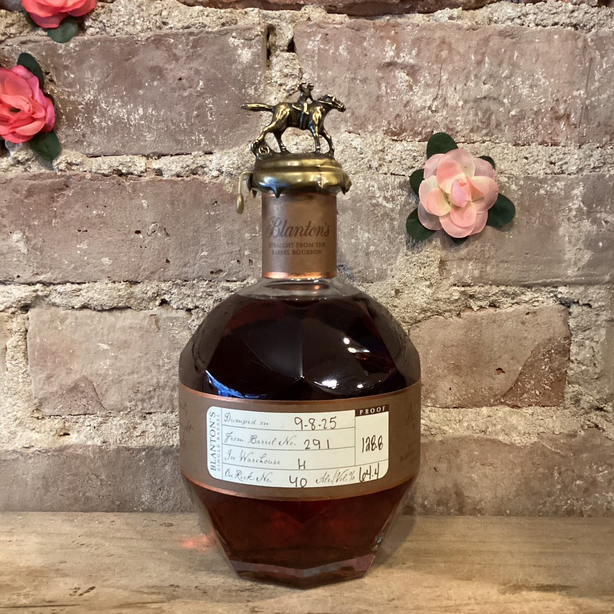 Blanton's Straight from the Barrel Bourbon 127.7 Proof 750ml