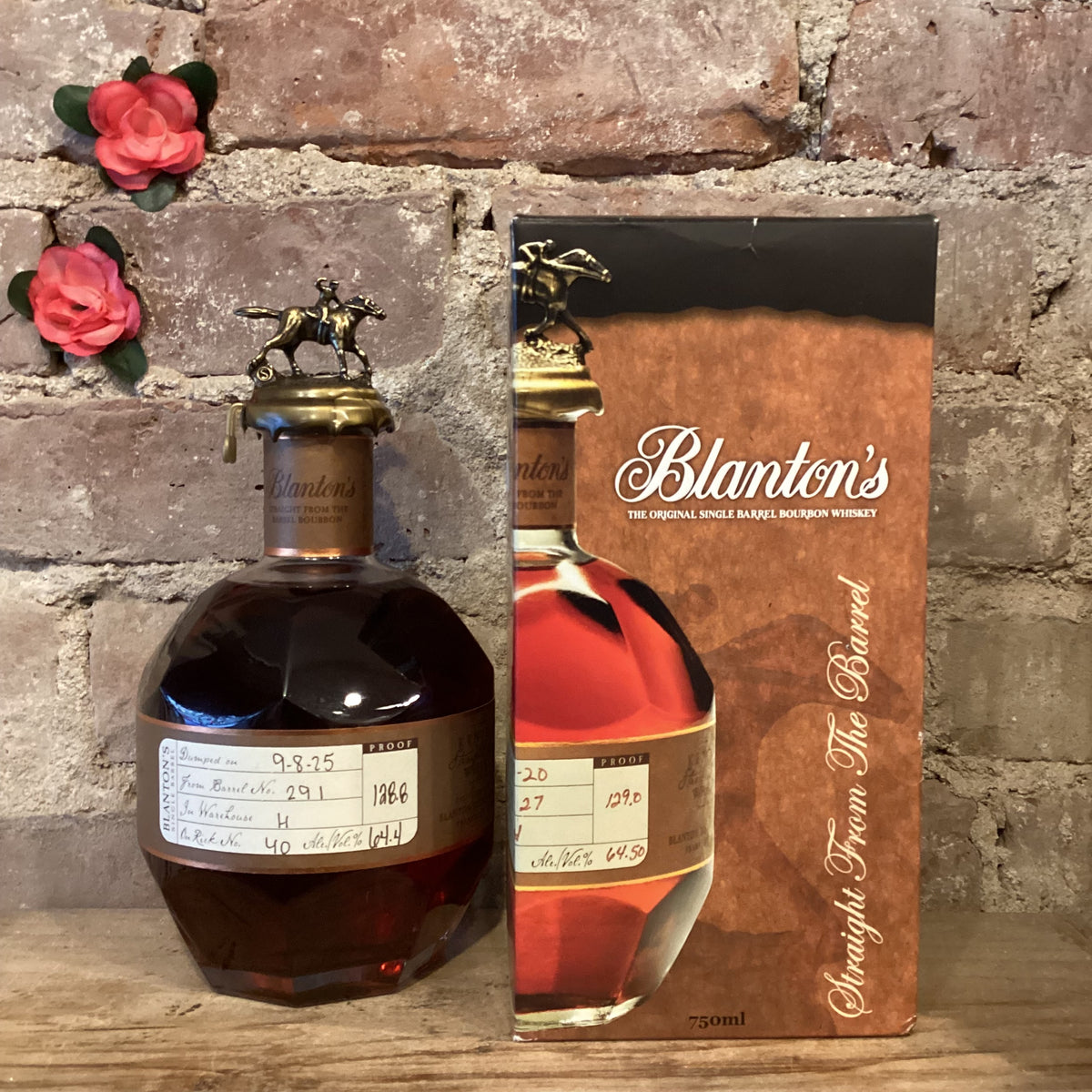 Blanton's Straight from the Barrel Bourbon 127.7 Proof 750ml