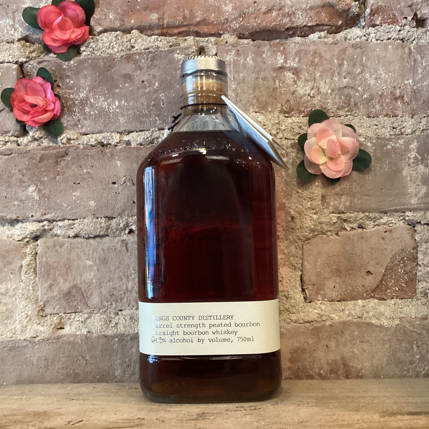 Kings County Distillery Barrel Strength Peated Bourbon 750ml