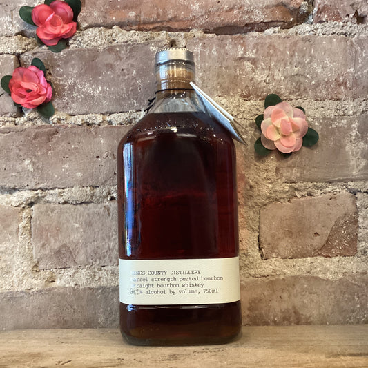 Kings County Distillery Barrel Strength Peated Bourbon 750ml