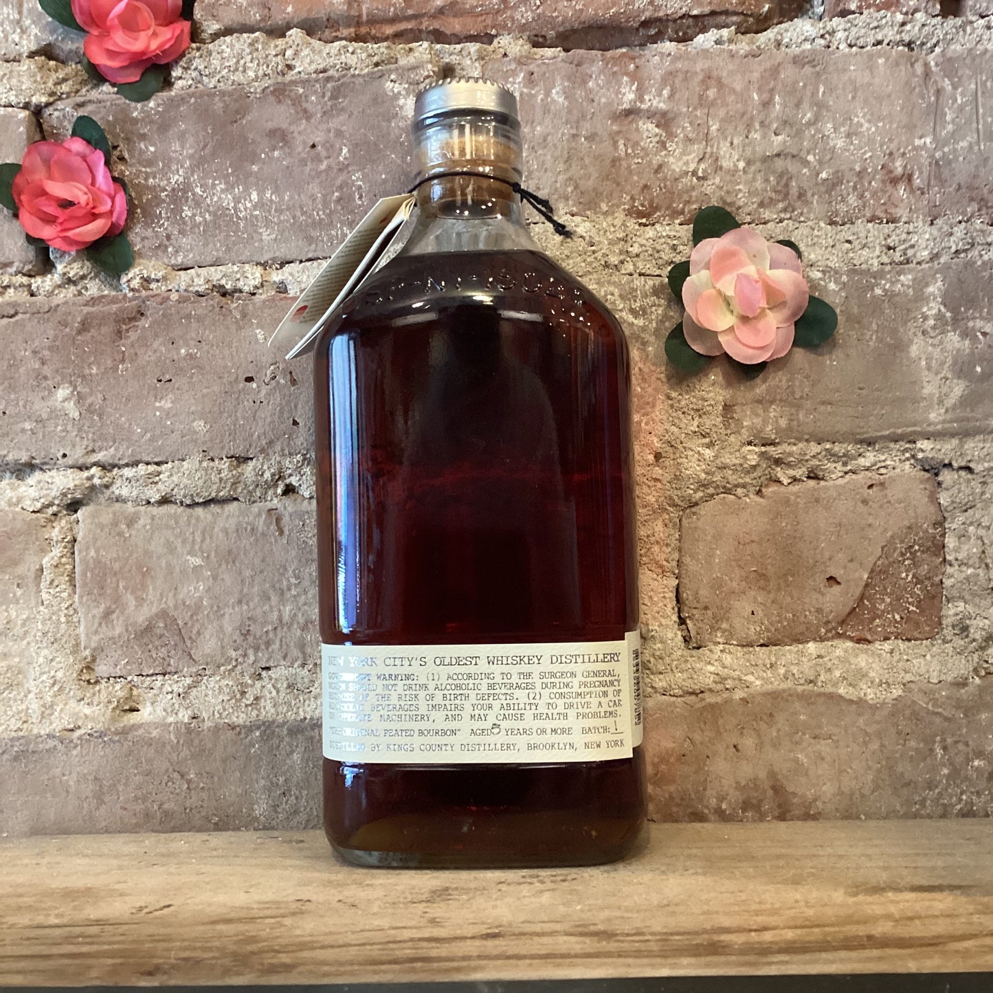 Kings County Distillery Barrel Strength Peated Bourbon 750ml