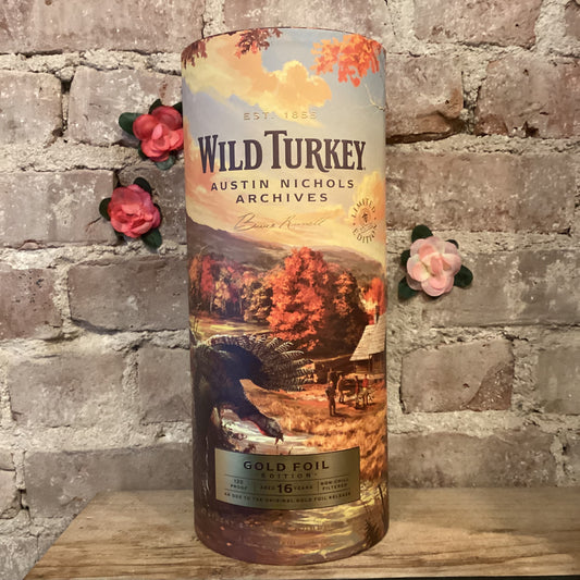 Wild Turkey 'Gold Foil Edition' 16 Year Old Kentucky Straight Bourbon Whiskey