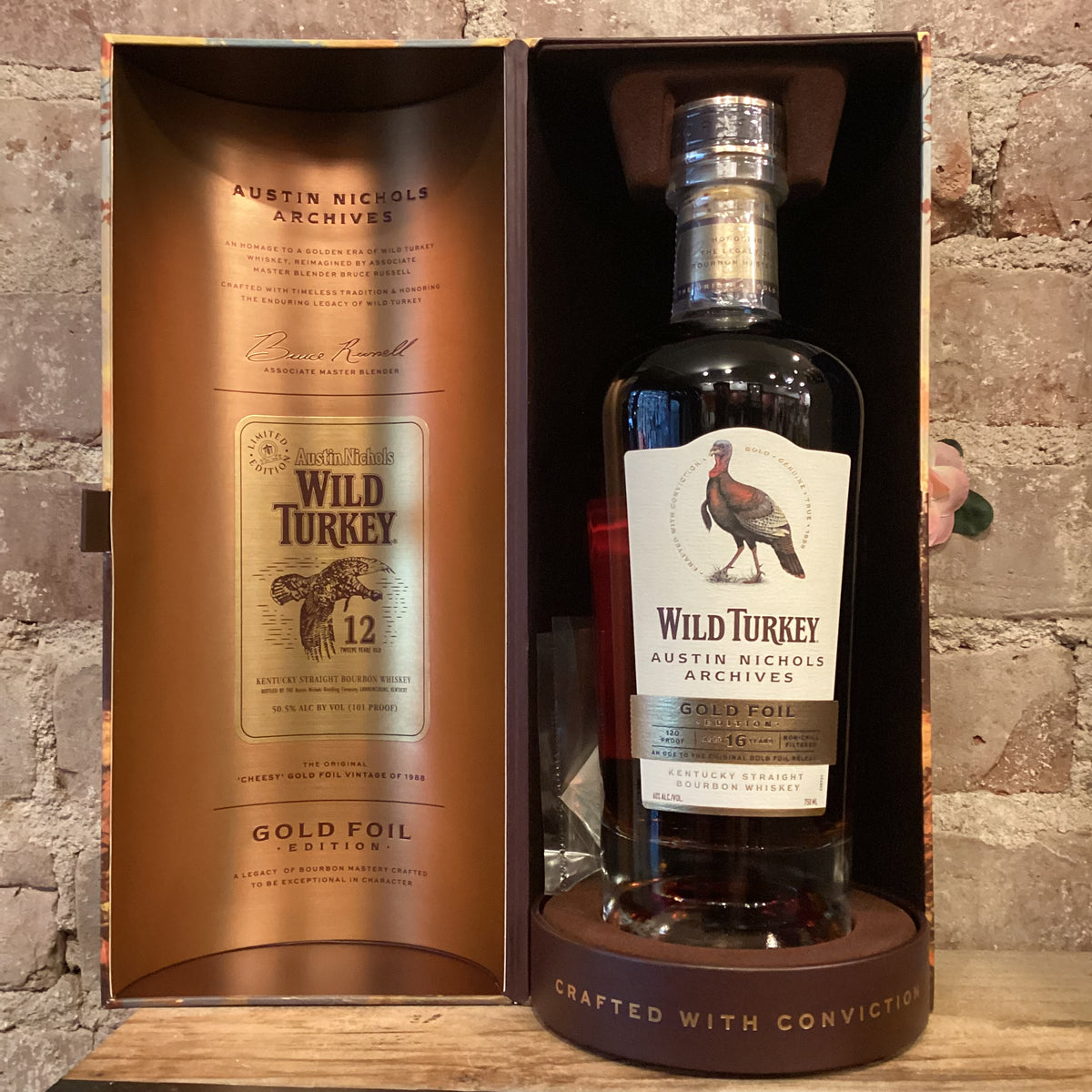 Wild Turkey 'Gold Foil Edition' 16 Year Old Kentucky Straight Bourbon Whiskey