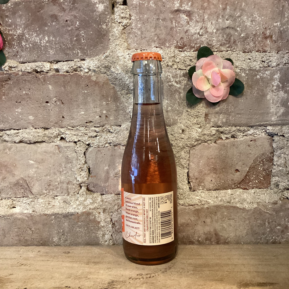 Bieler Family Wines Bottlerocket Spritz Rosé Blood Orange Botanicals 187mL