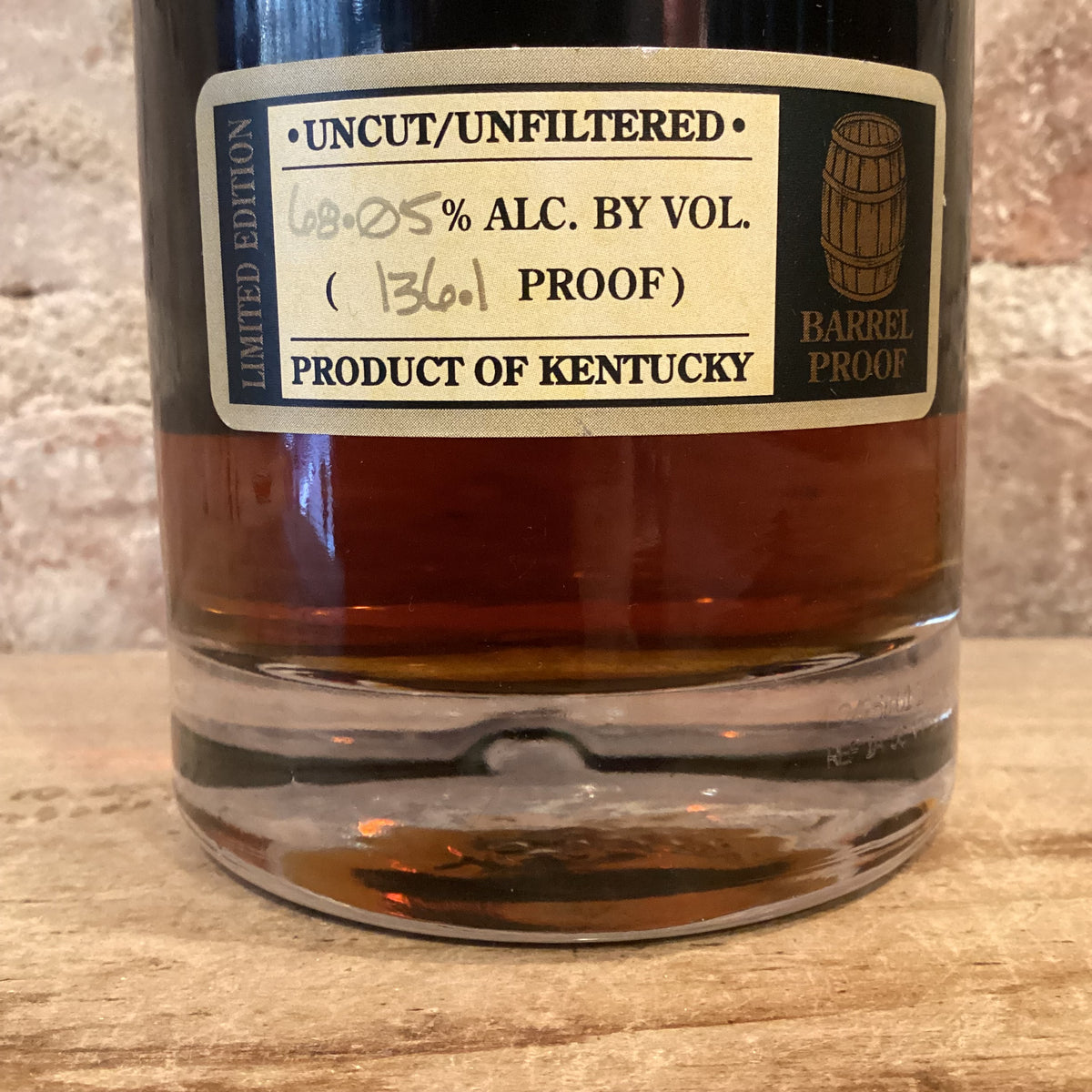 George T. Stagg Straight Bourbon Whiskey 136.1 Proof 750ml