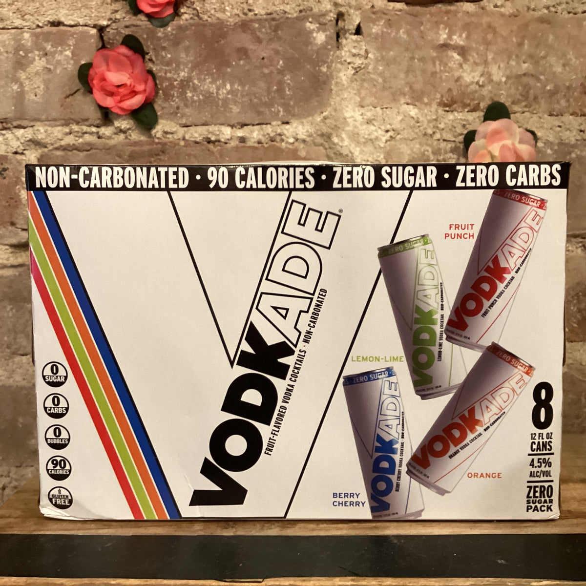 Vodkade Zero Sugar Variety 8-Pack 355ml