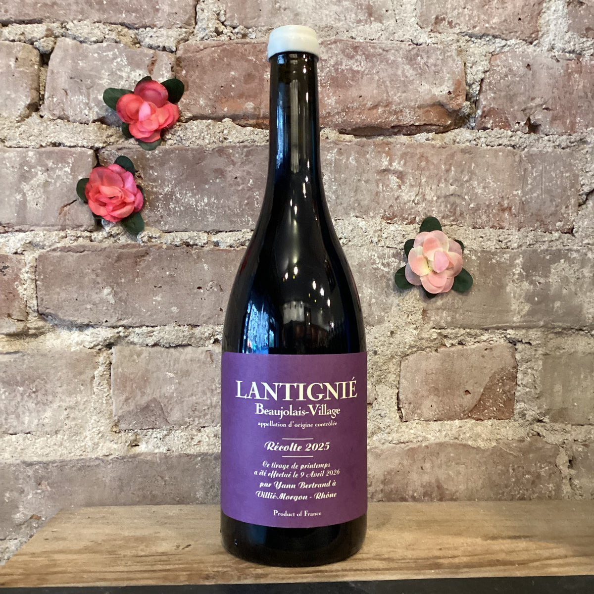 Yann Bertrand Beaujolais Village ‘Lantignié’ 2025 750ml