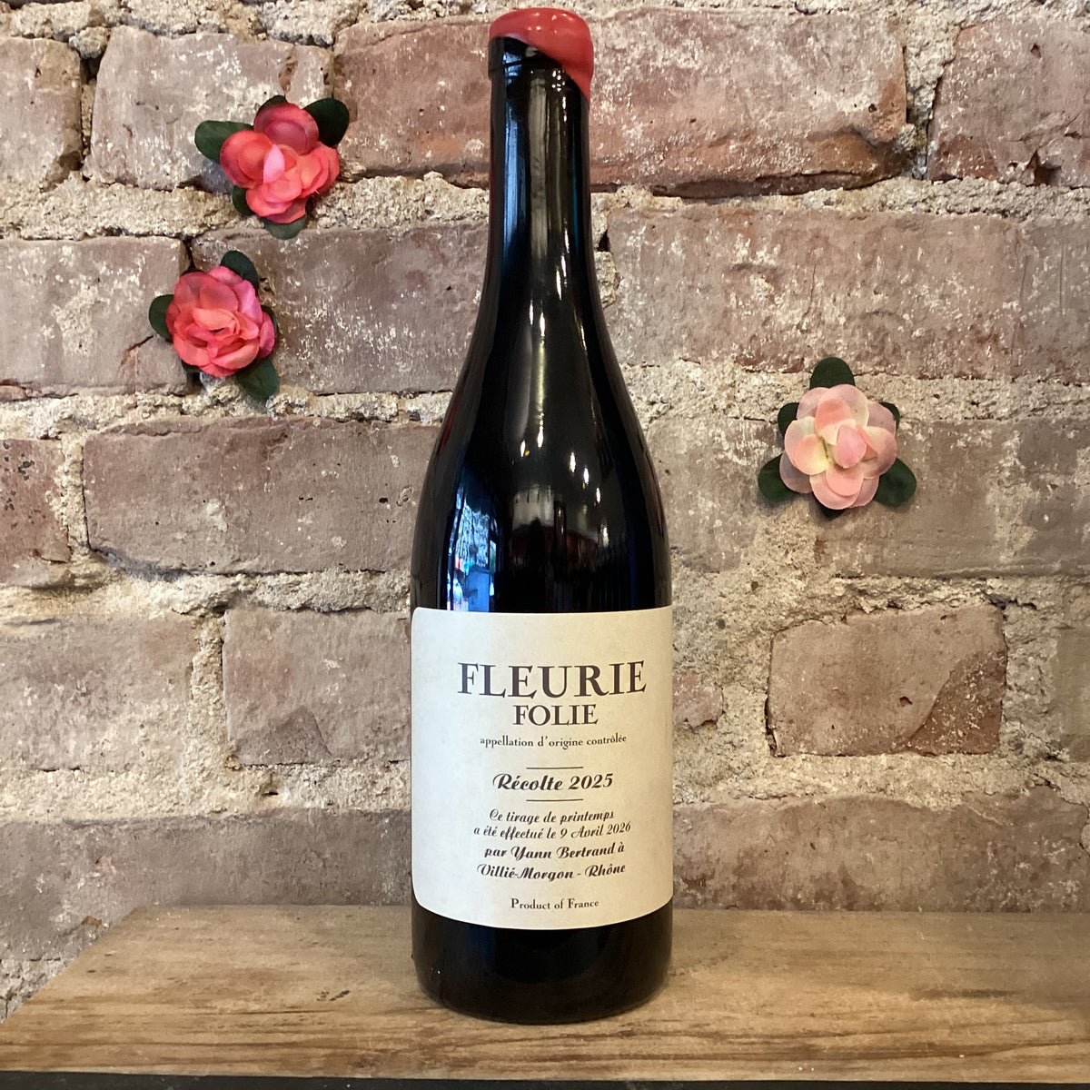 Yann Bertrand Fleurie 'Folie' 2025 750ml