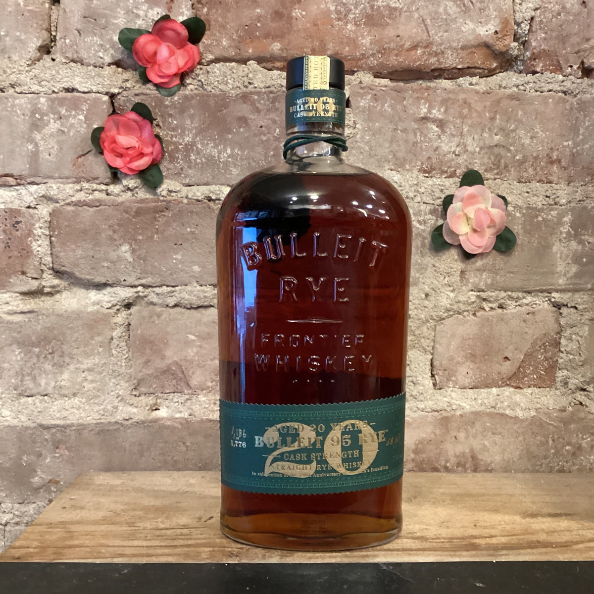 Bulleit 20 Year Aged Cask Strength Rye Whiskey 750ml